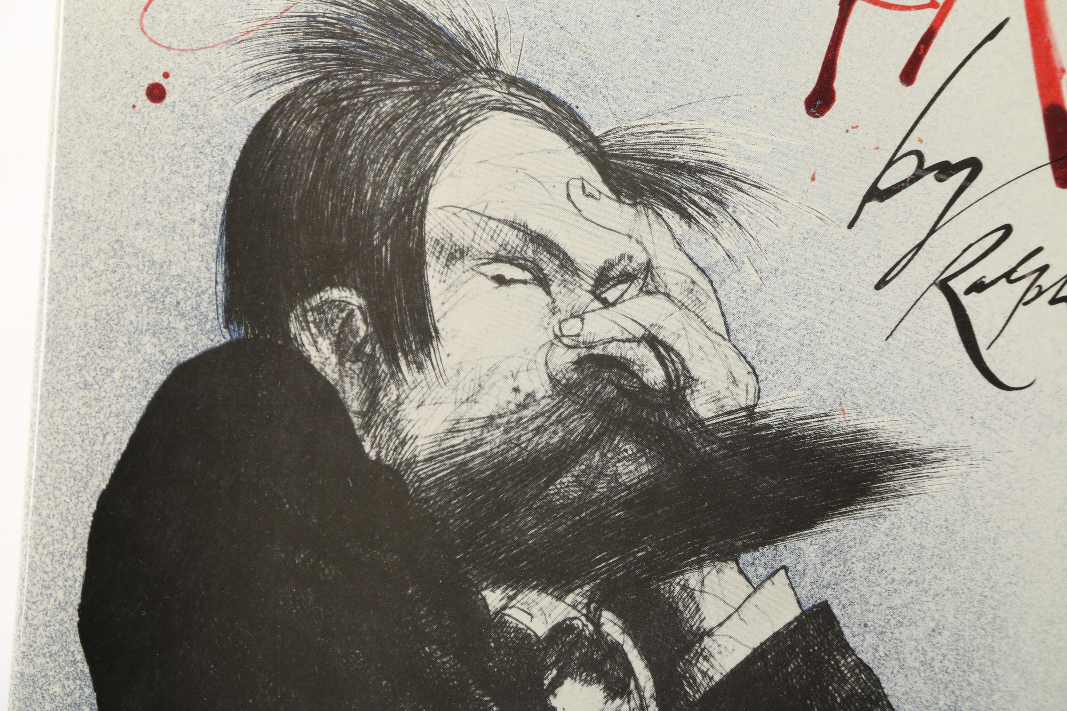 1979 "Sigmund Freud" Graphic Novel by Ralph Steadman