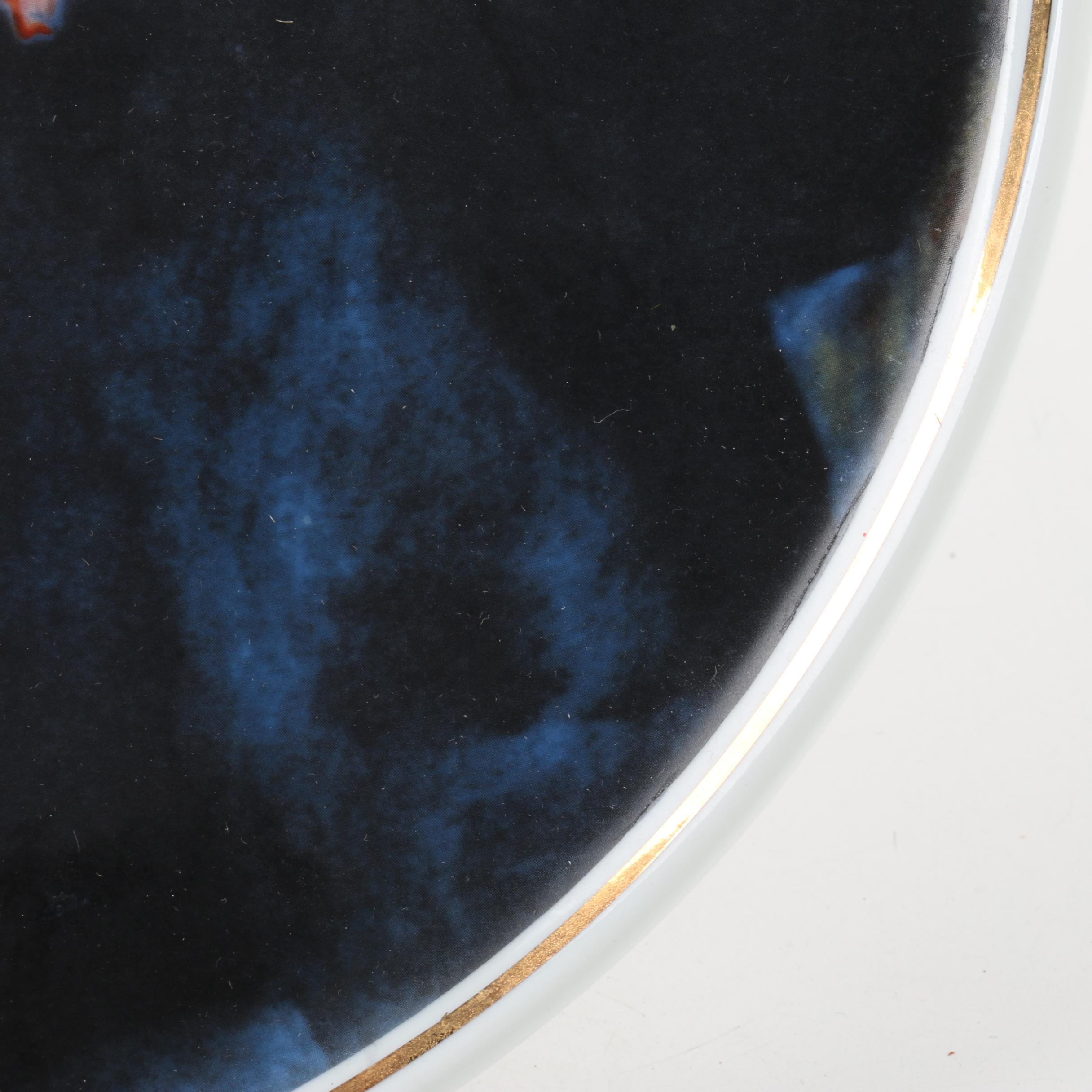 Oceanic Limoges Porcelain Plate "Le Bal à Bougival" After Renoir