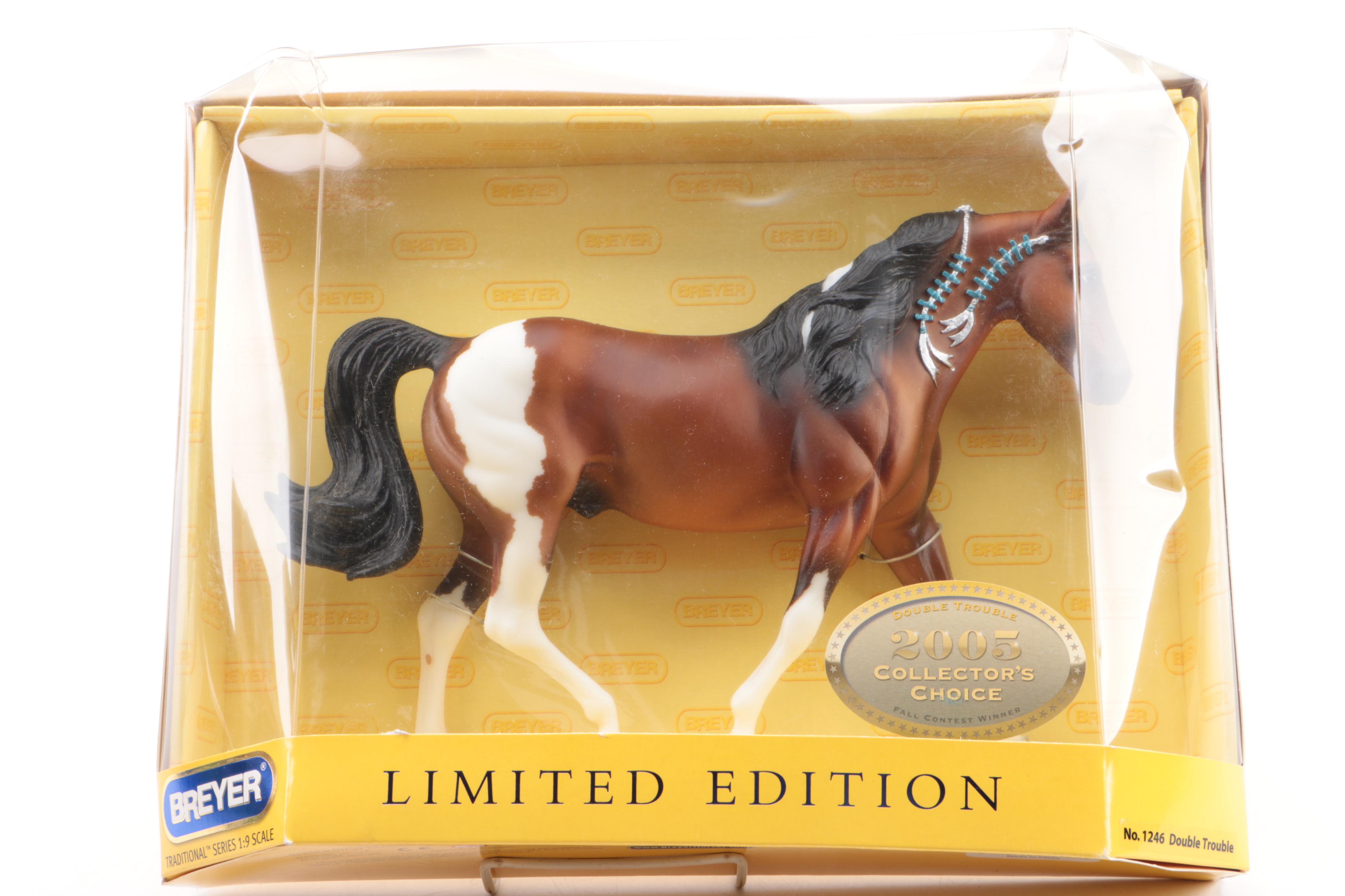 Seabiscuit & War Admiral Set, and Other Breyer Model Horses