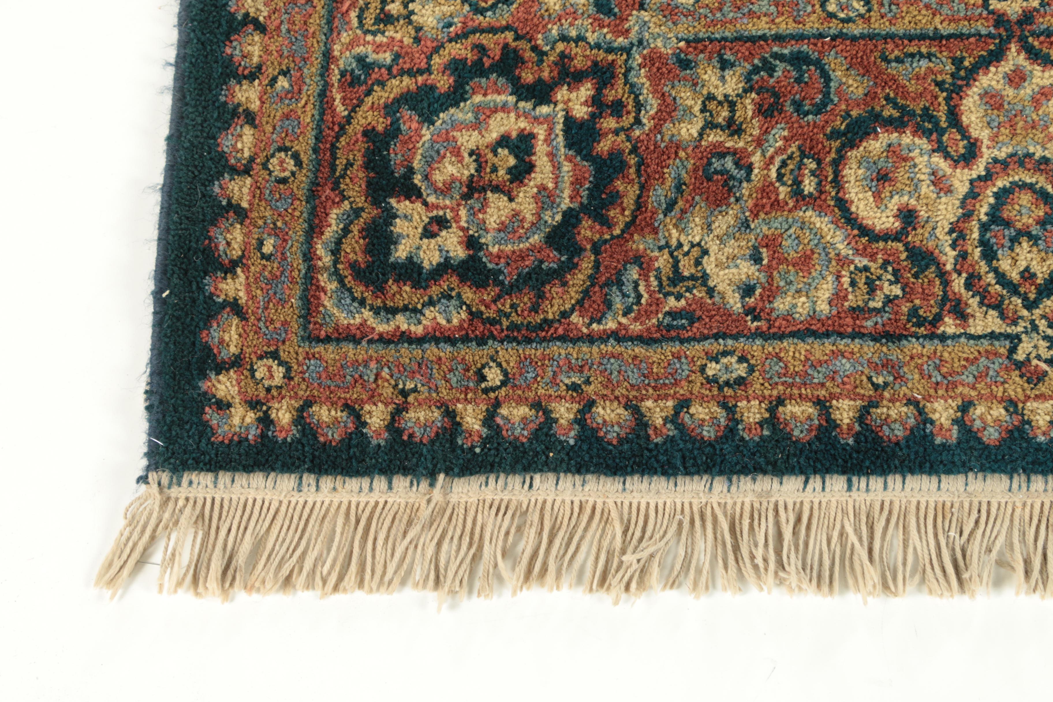 Vintage Power-Loomed "Kirman" Area Rug by Beaulieu of America