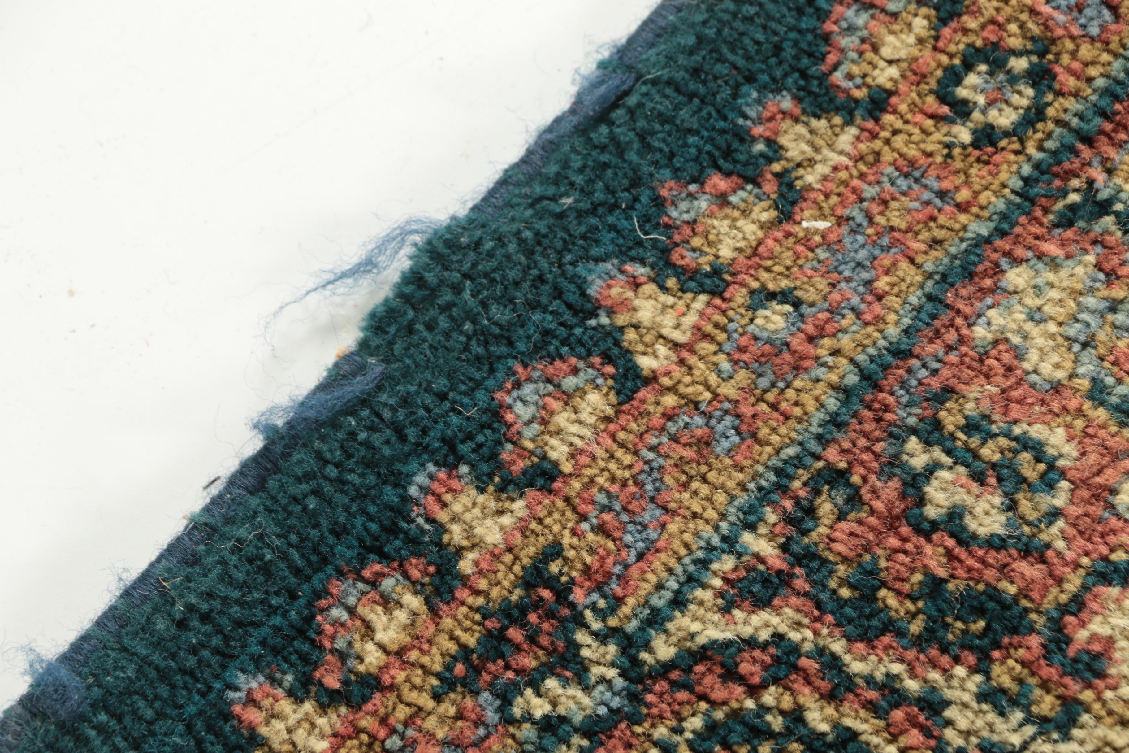 Vintage Power-Loomed "Kirman" Area Rug by Beaulieu of America