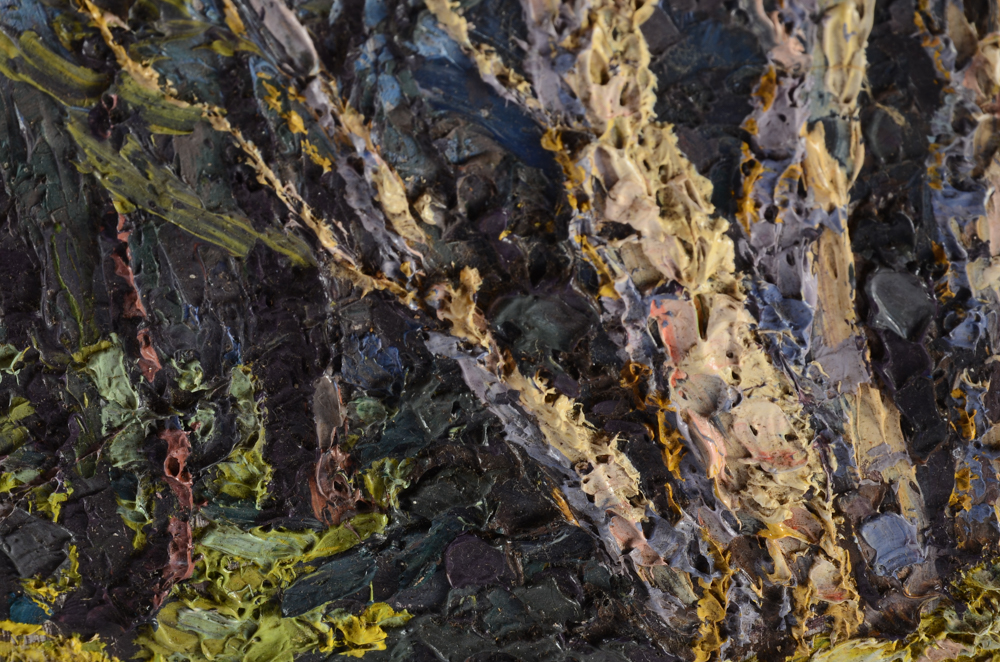 Otto Bierhals Original Oil on Board Impressionist Landscape Painting