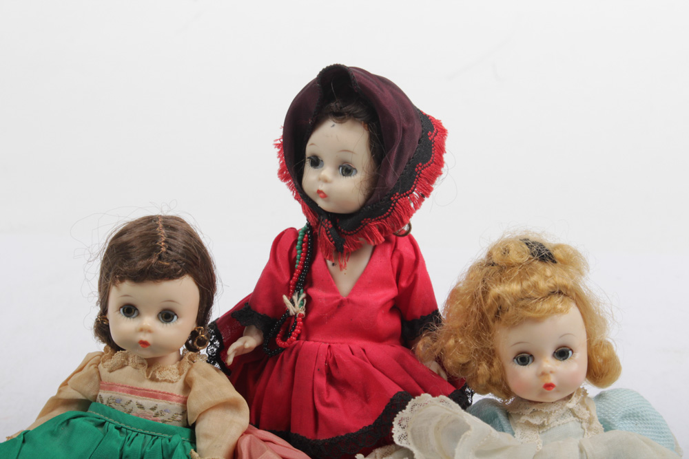 Vintage 1950-60s Madame Alexander Dolls