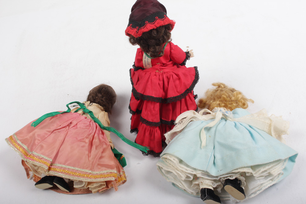Vintage 1950-60s Madame Alexander Dolls