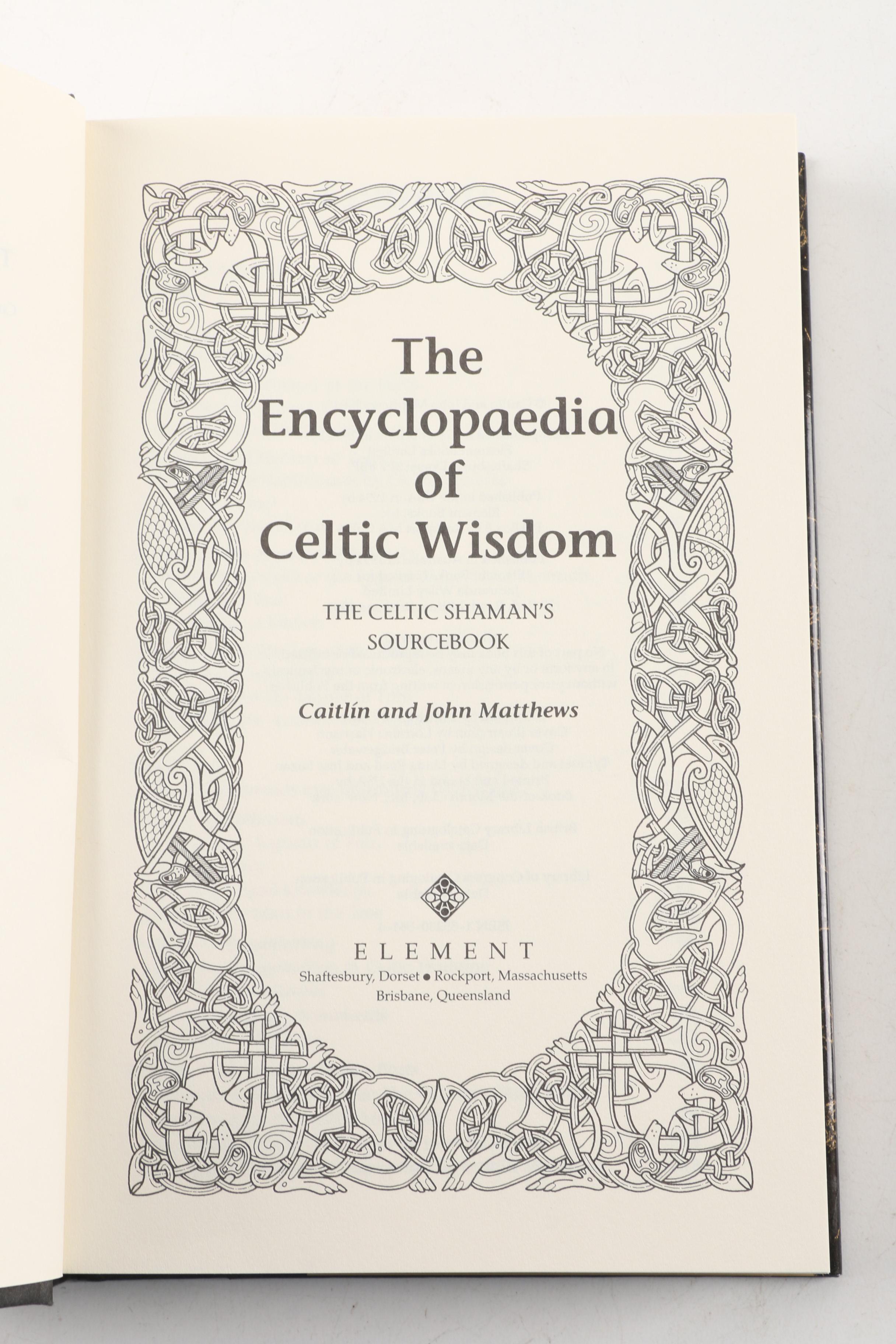 Five Books on Celtic Art, History and Religion