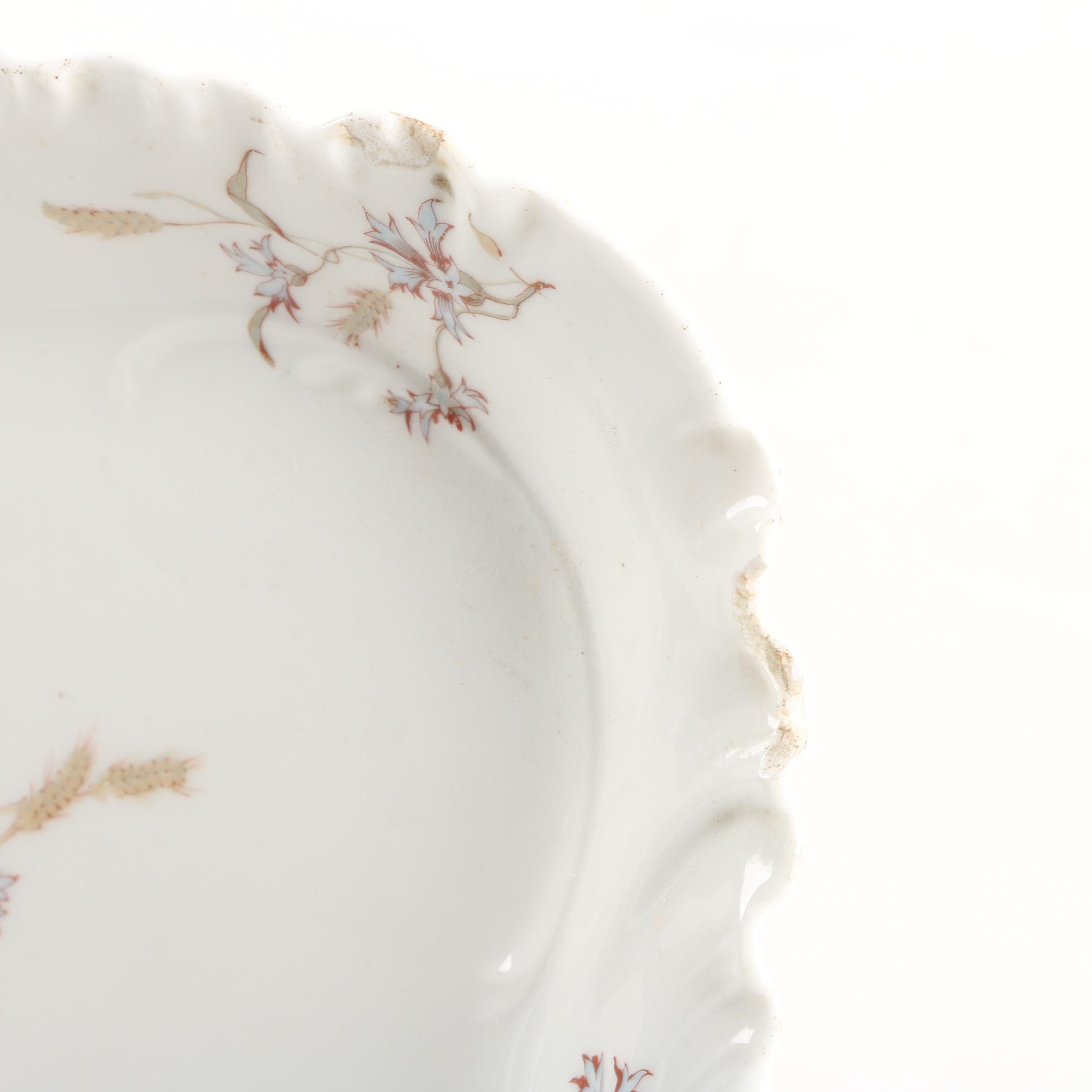1893-96 Haviland Limoges Porcelain Platter