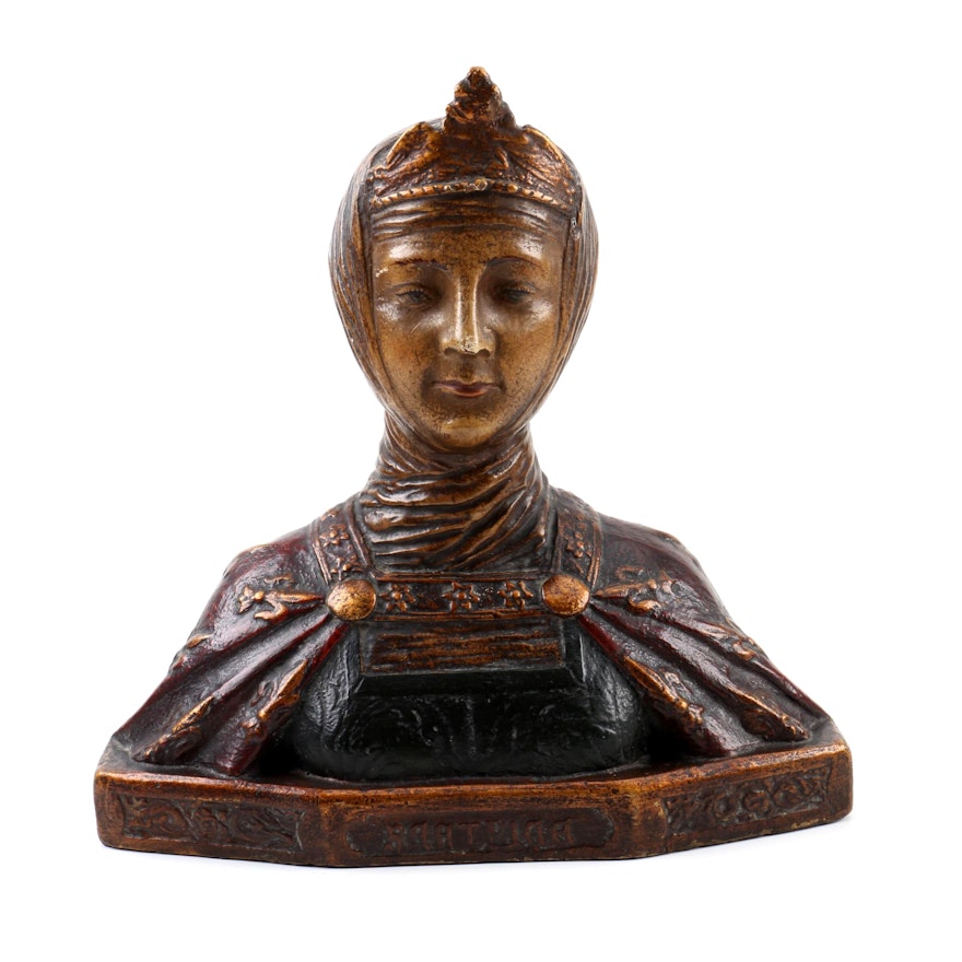 Ceramic Bust of Beatrice