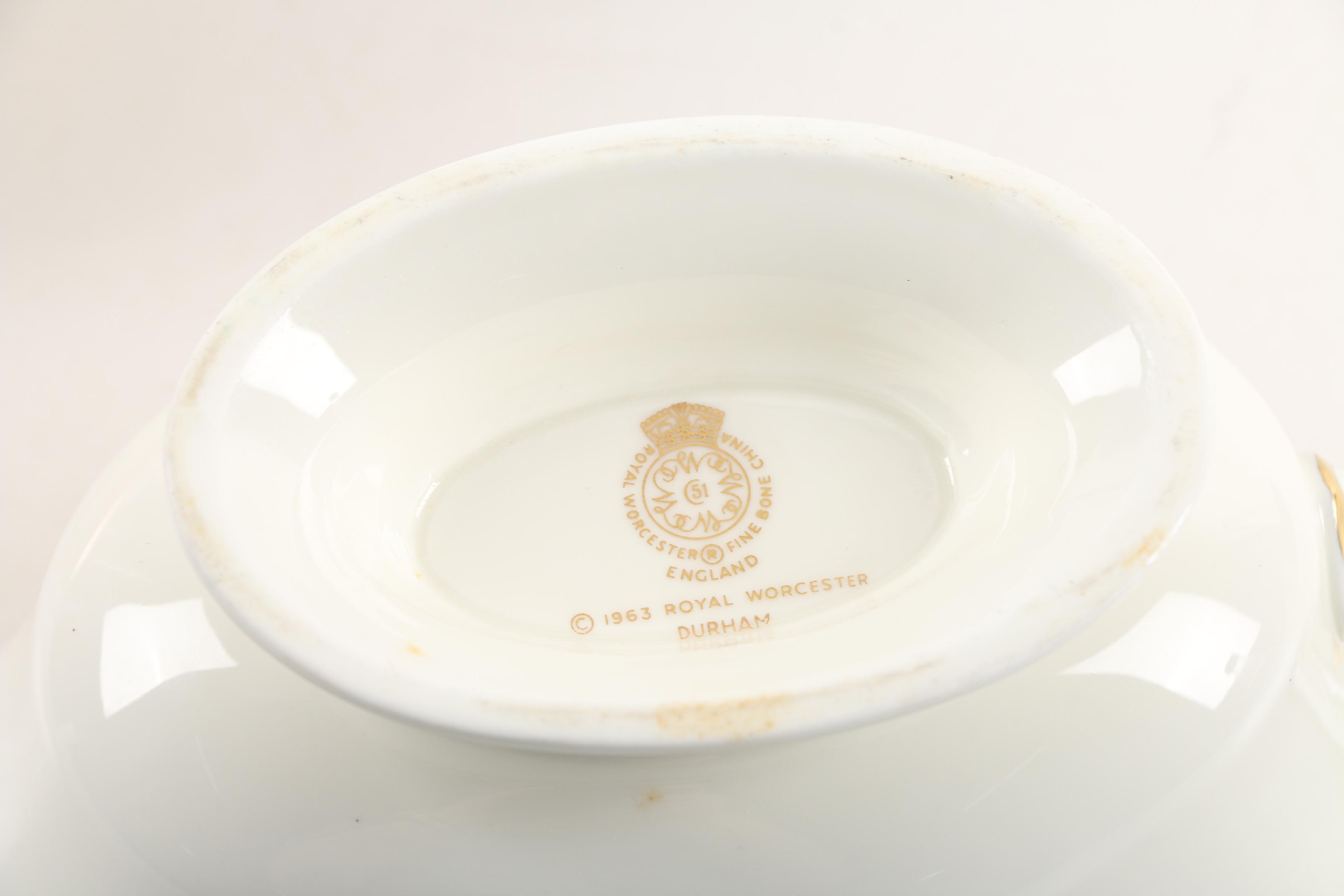 Georges Briard and Royal Worcester Bone China Serving Dishes