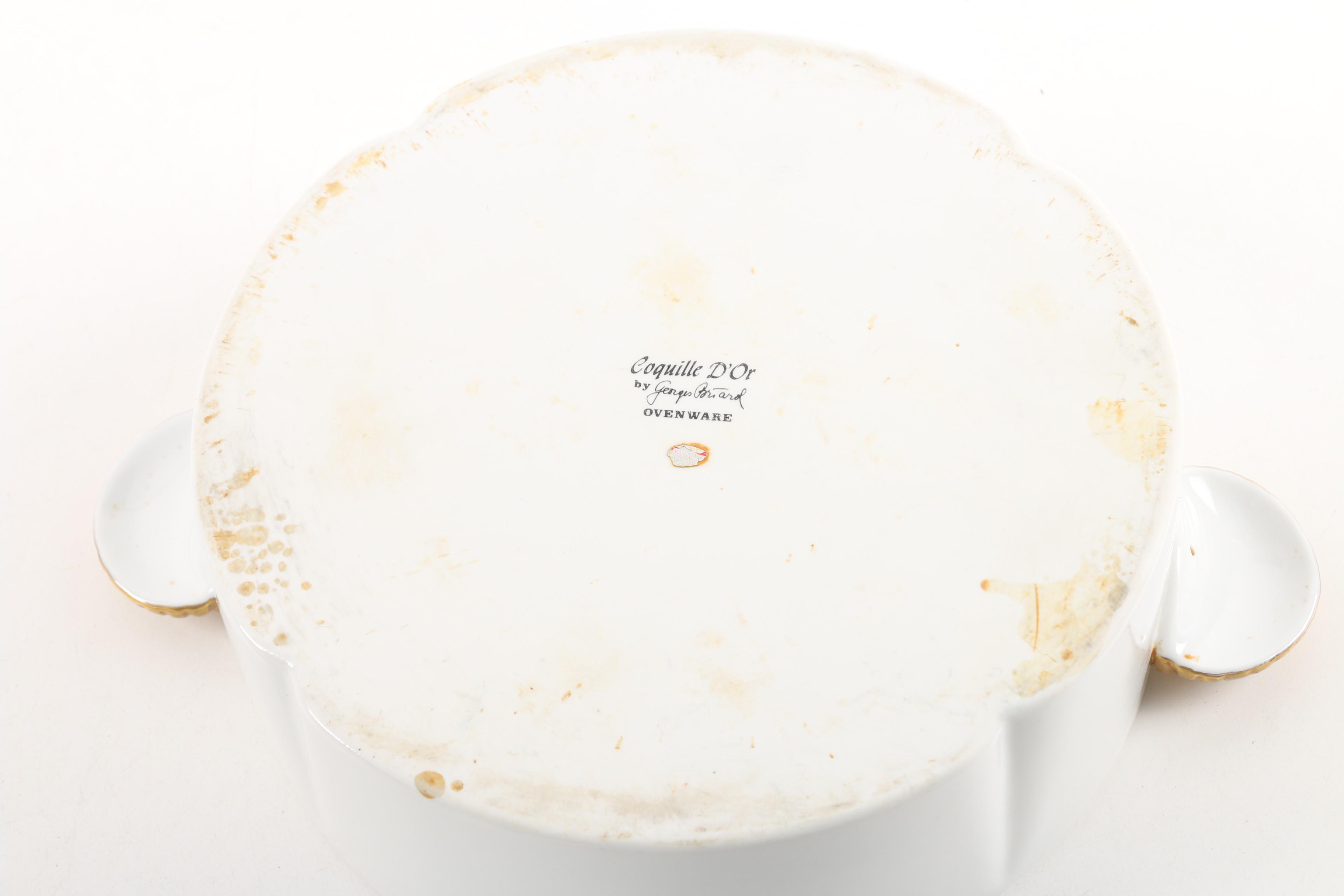 Georges Briard and Royal Worcester Bone China Serving Dishes