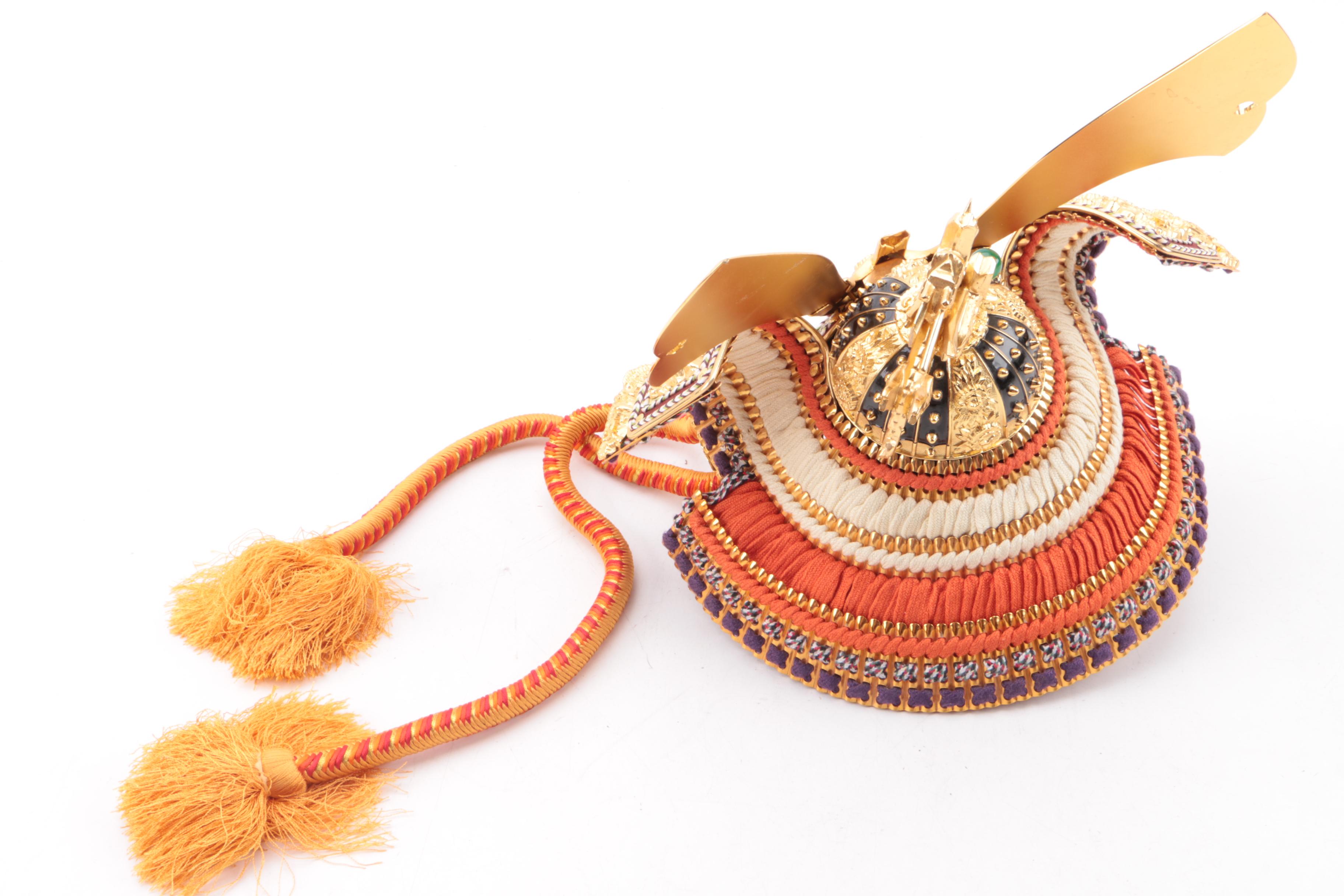 Miniature Kabuto Samurai Helmet