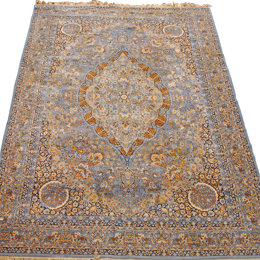 Vintage Power-Loomed Belgian "Kashimar" Wool Room Sized Rug by Couristan