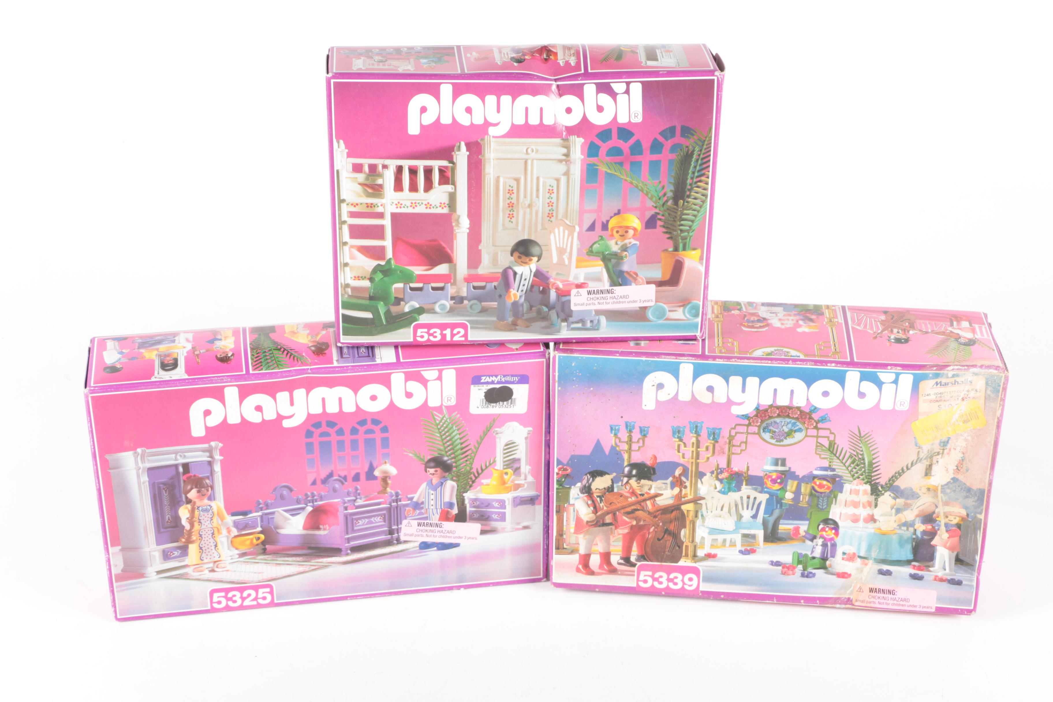 Playmobil Victorian Themed Dollhouse Rooms