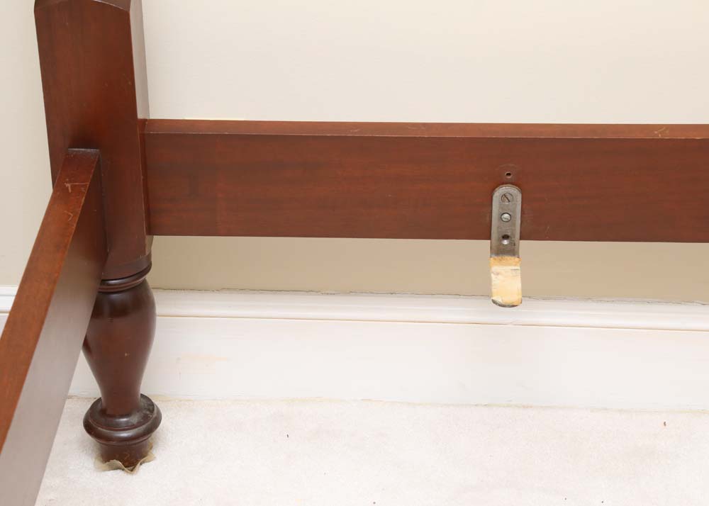 Vintage Acorn Four Poster Twin Bed Frames