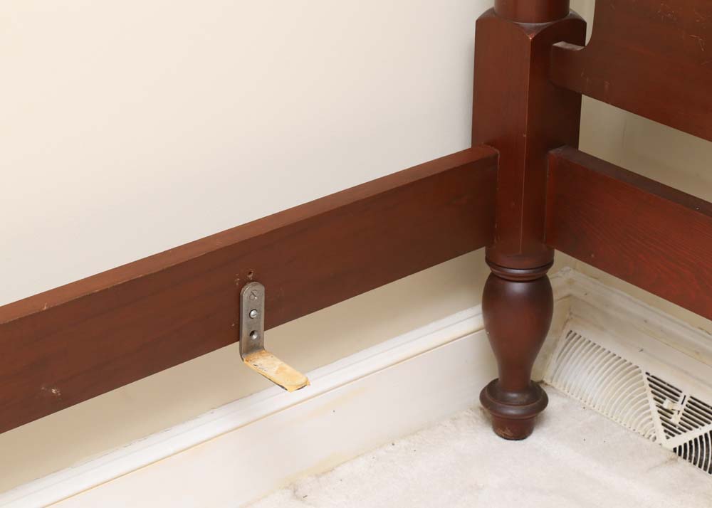 Vintage Acorn Four Poster Twin Bed Frames