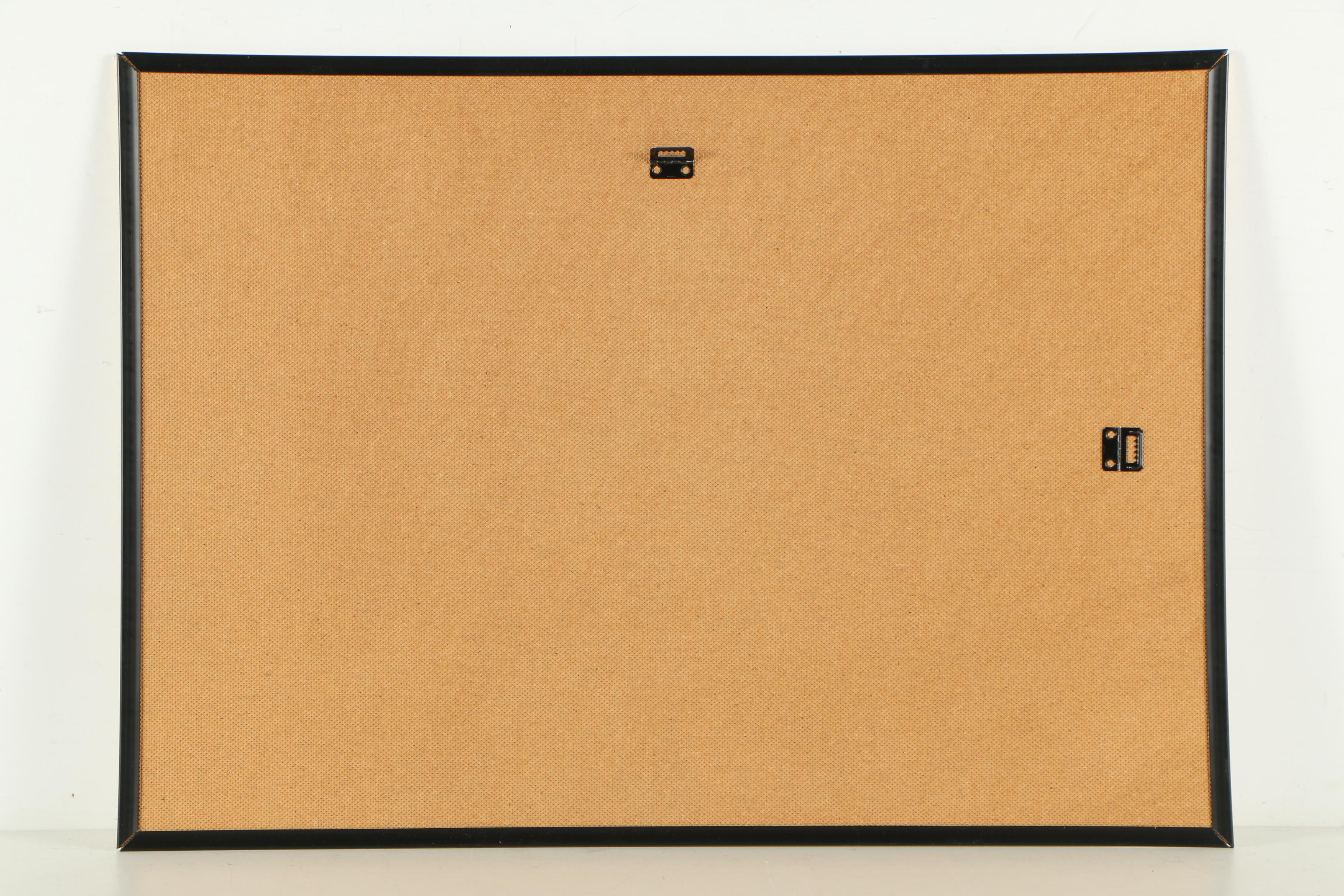 Halftone Print of Jackie and John F. Kennedy "A Small Town in Oregon, Late Fall