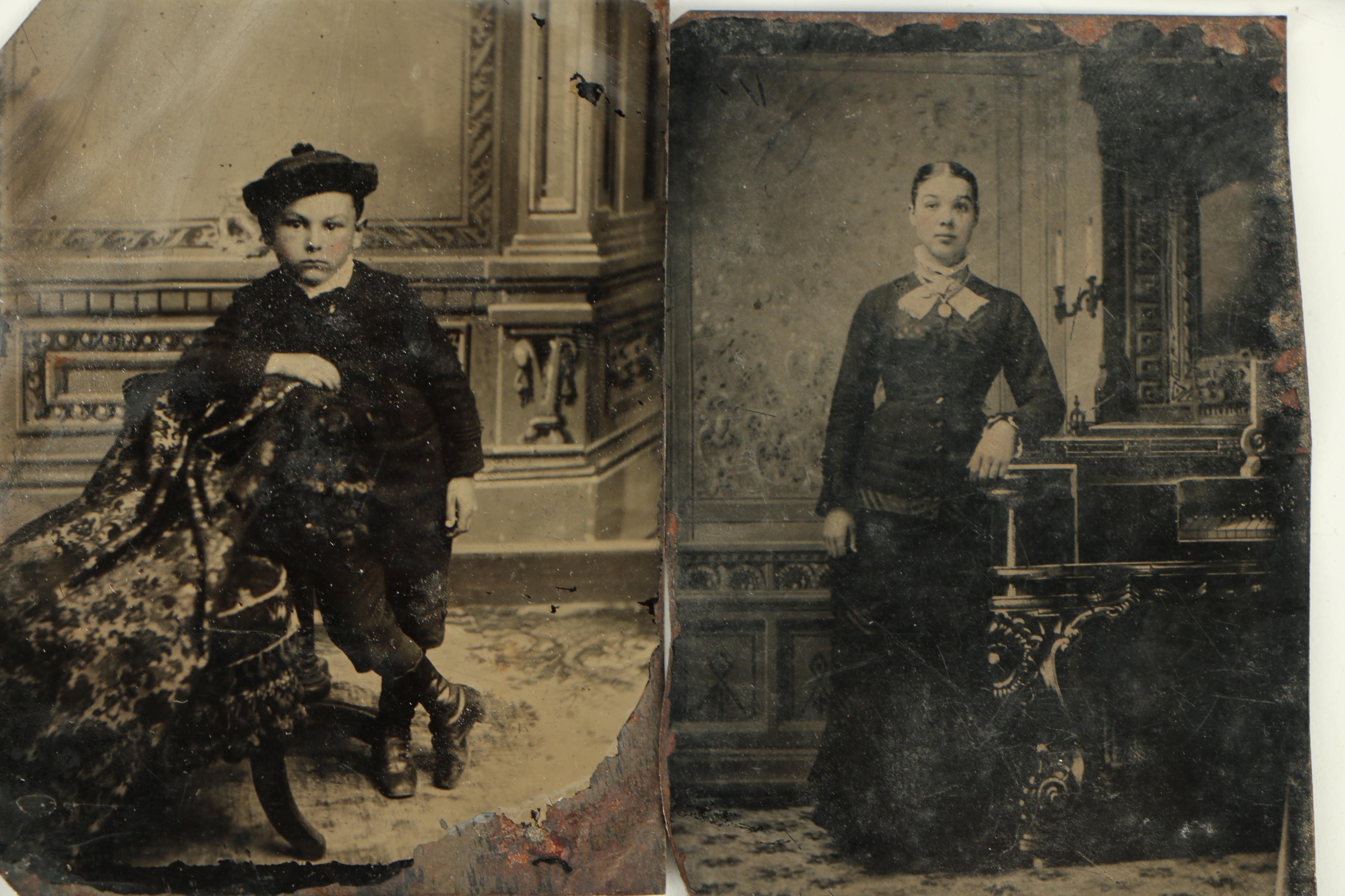 Collection of Tintype Photographs
