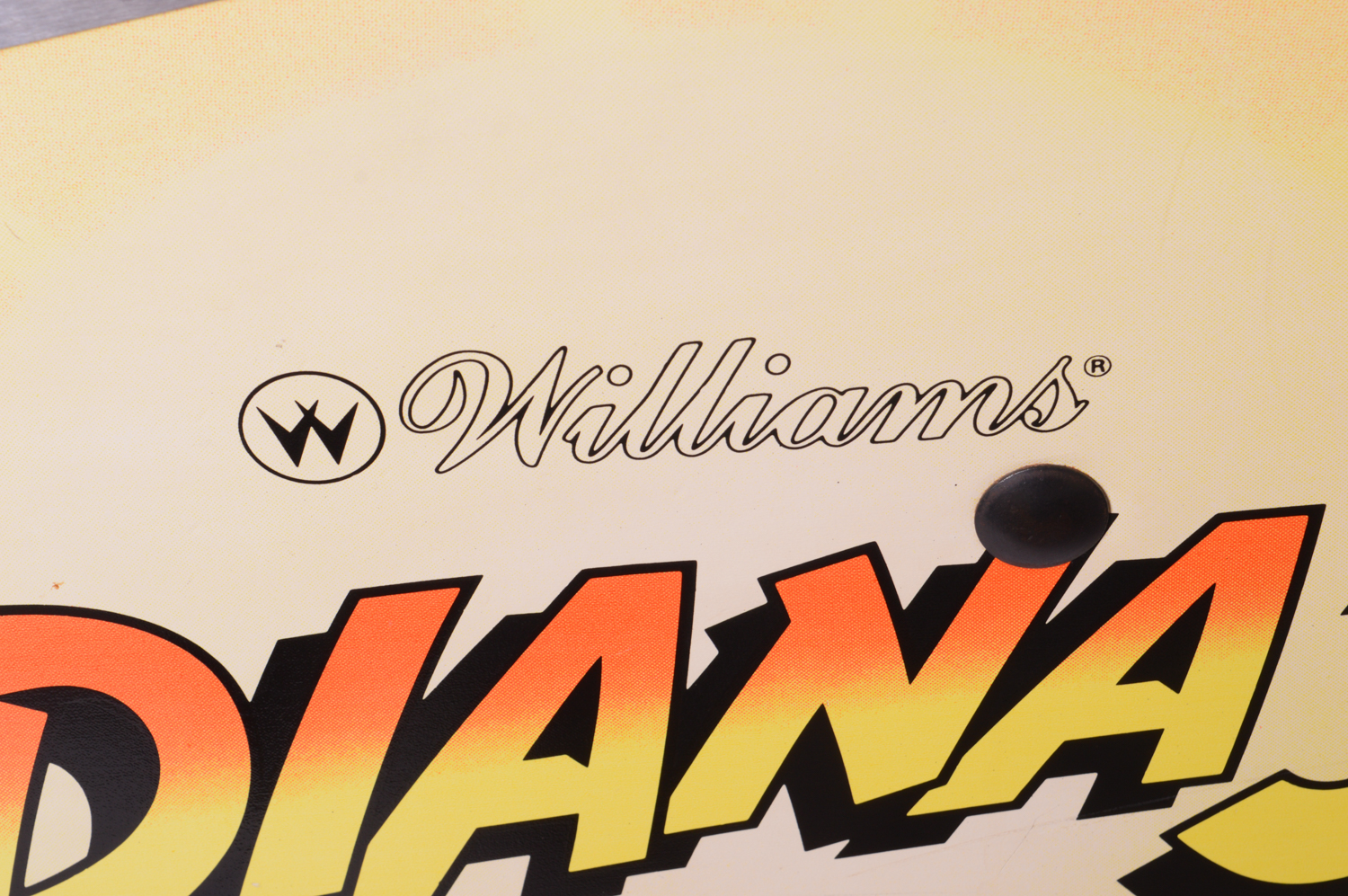 1993 Williams "Indiana Jones The Pinball Adventure" Pinball Game