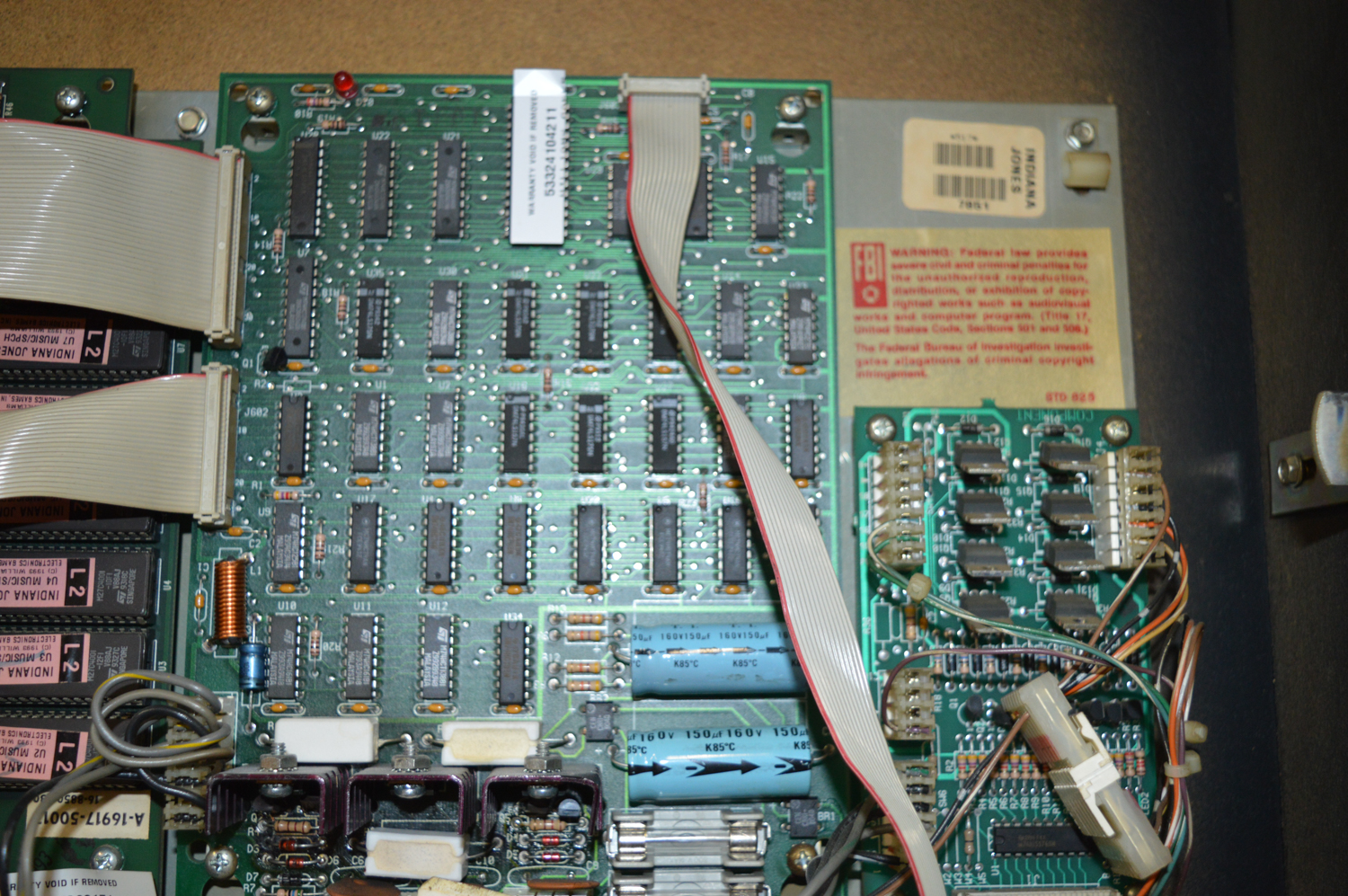 1993 Williams "Indiana Jones The Pinball Adventure" Pinball Game