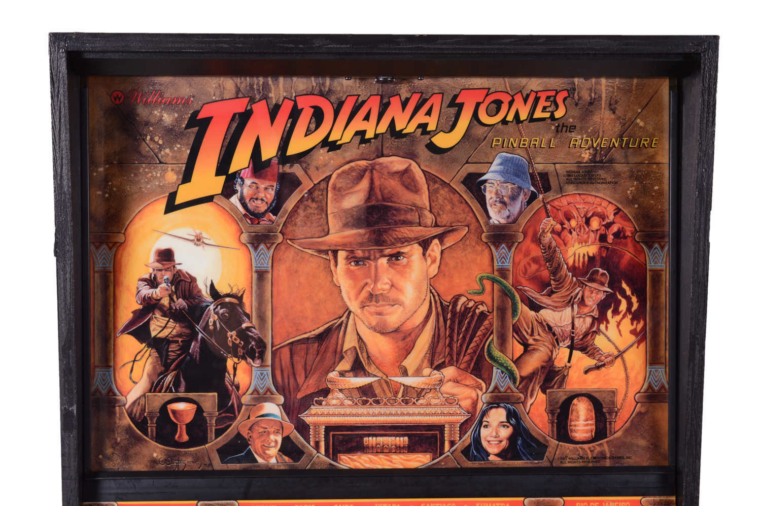 1993 Williams "Indiana Jones The Pinball Adventure" Pinball Game