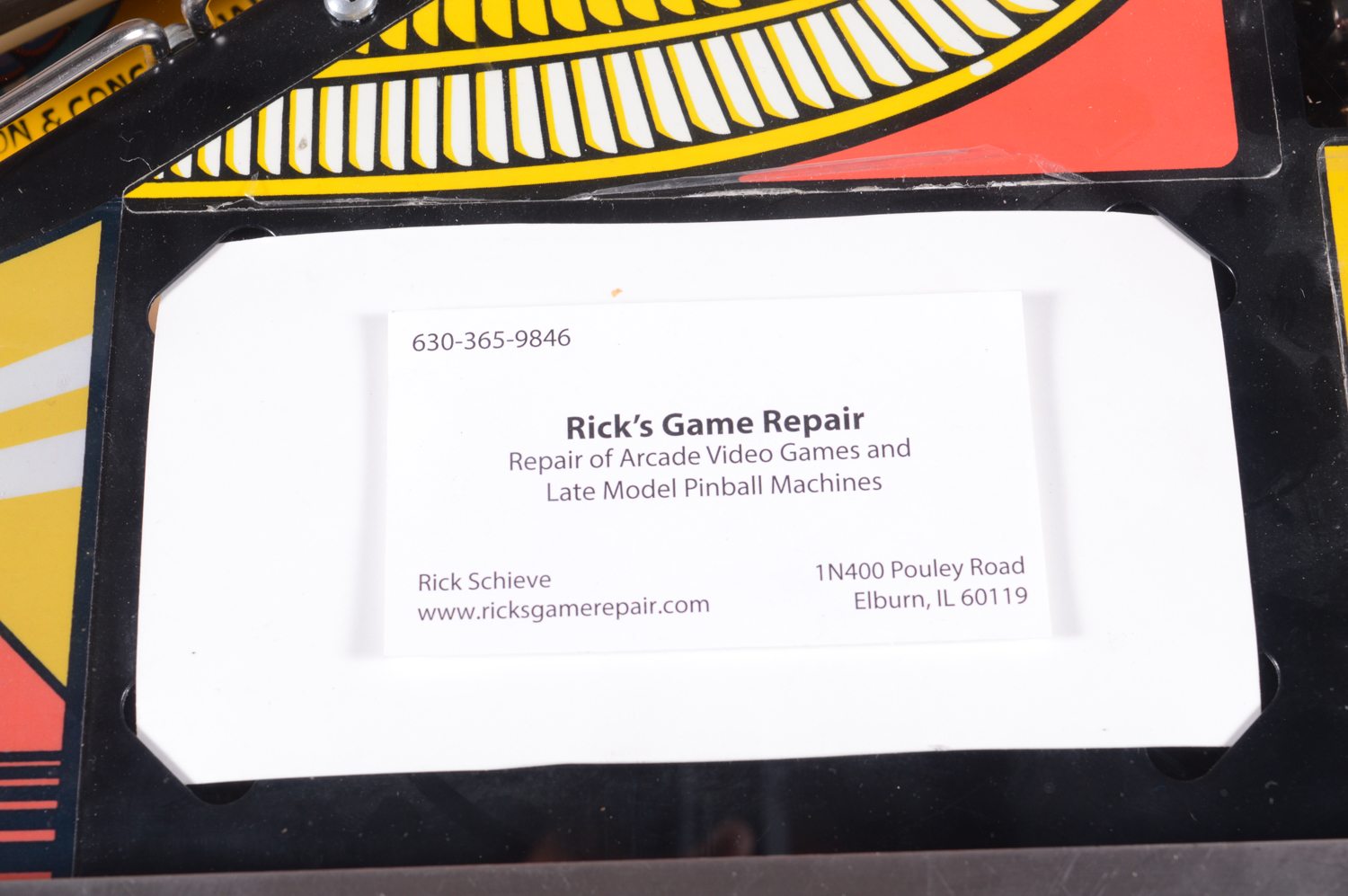 1993 Williams "Indiana Jones The Pinball Adventure" Pinball Game