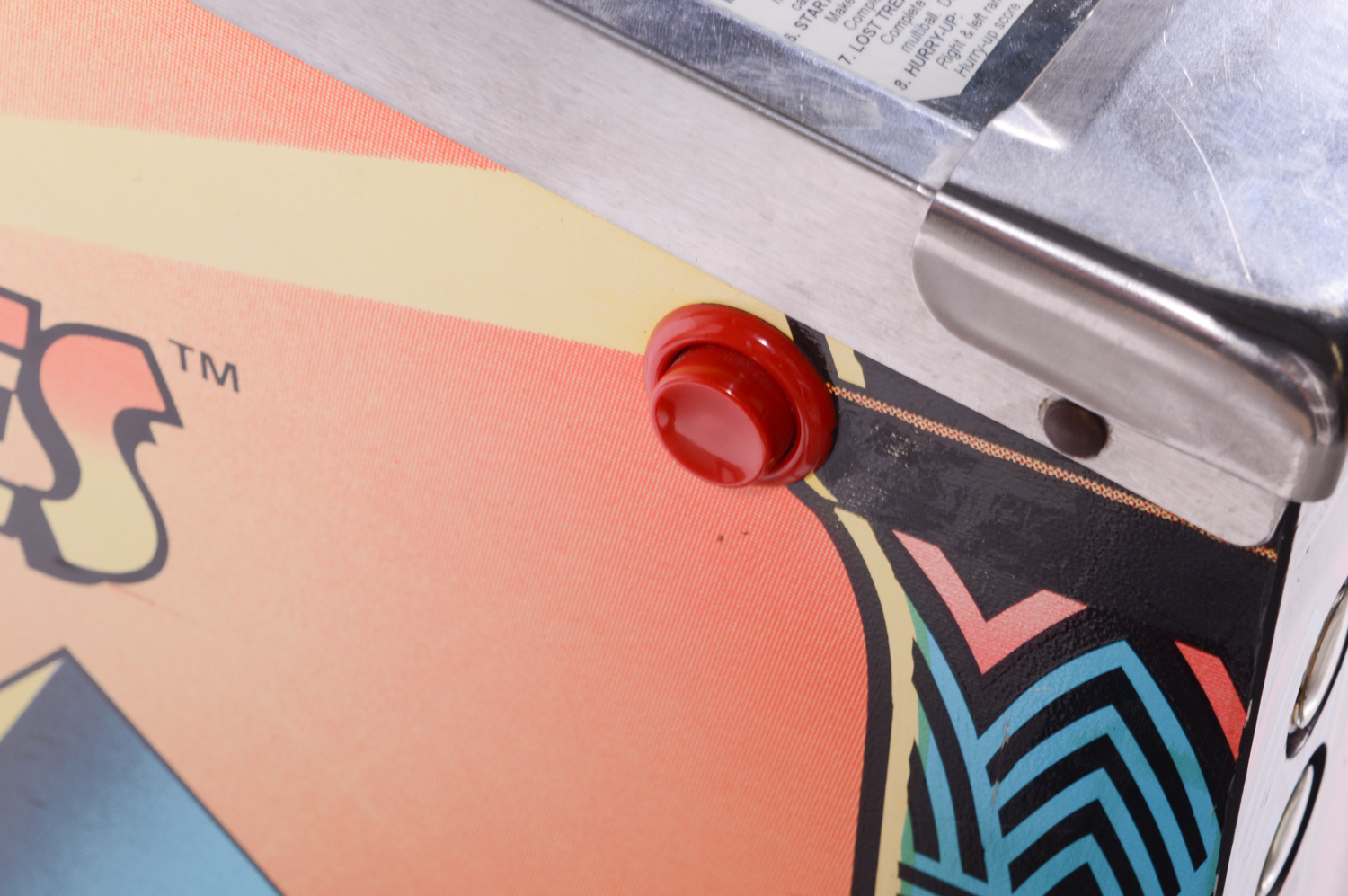 1993 Williams "Indiana Jones The Pinball Adventure" Pinball Game