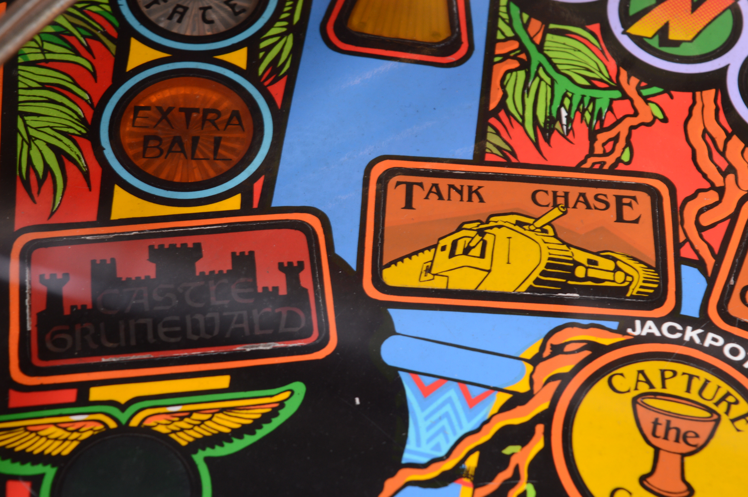 1993 Williams "Indiana Jones The Pinball Adventure" Pinball Game