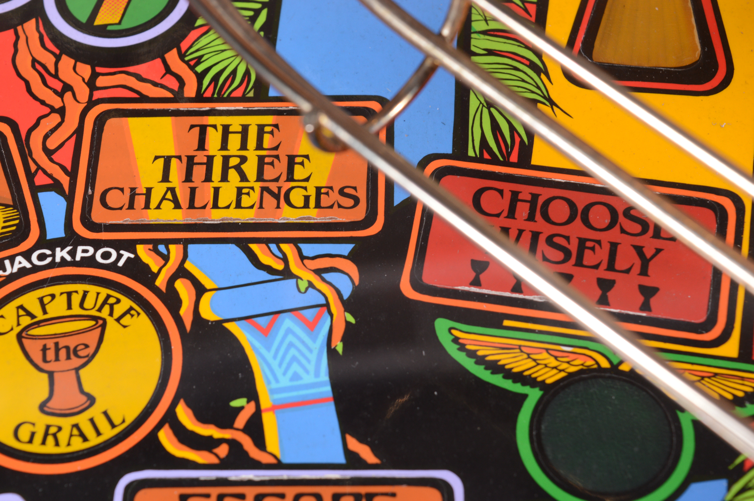 1993 Williams "Indiana Jones The Pinball Adventure" Pinball Game