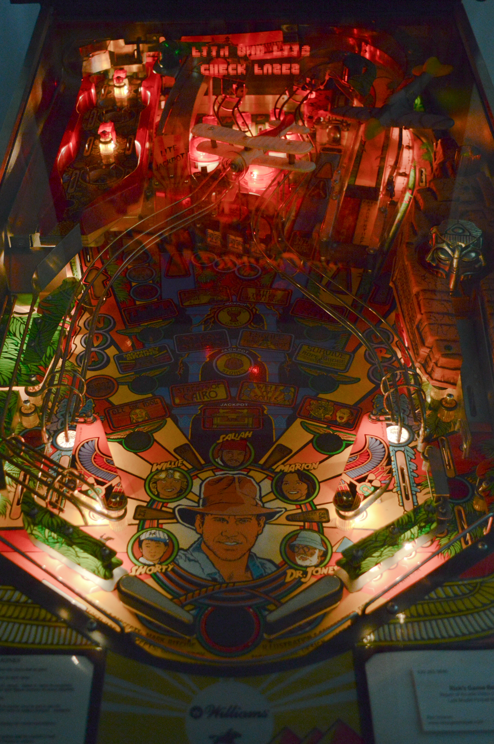 1993 Williams "Indiana Jones The Pinball Adventure" Pinball Game