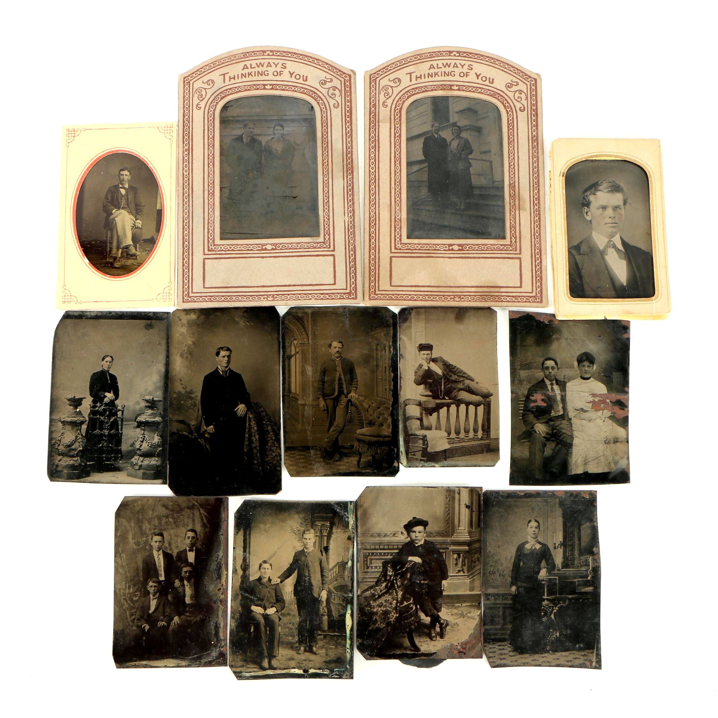 Collection of Tintype Photographs