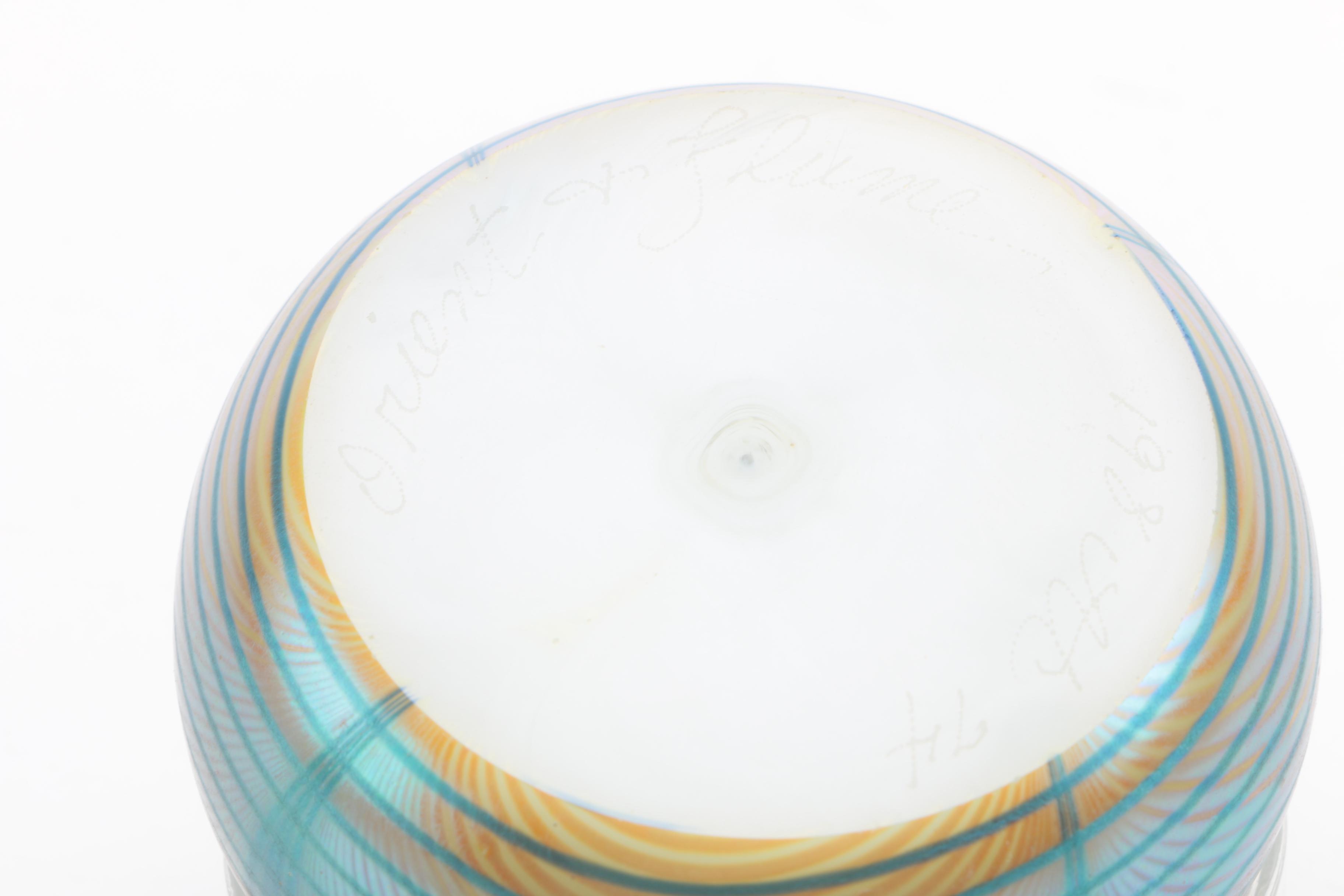 Paperweights, Walnut Vase, and Stone Décor including Orient & Flume