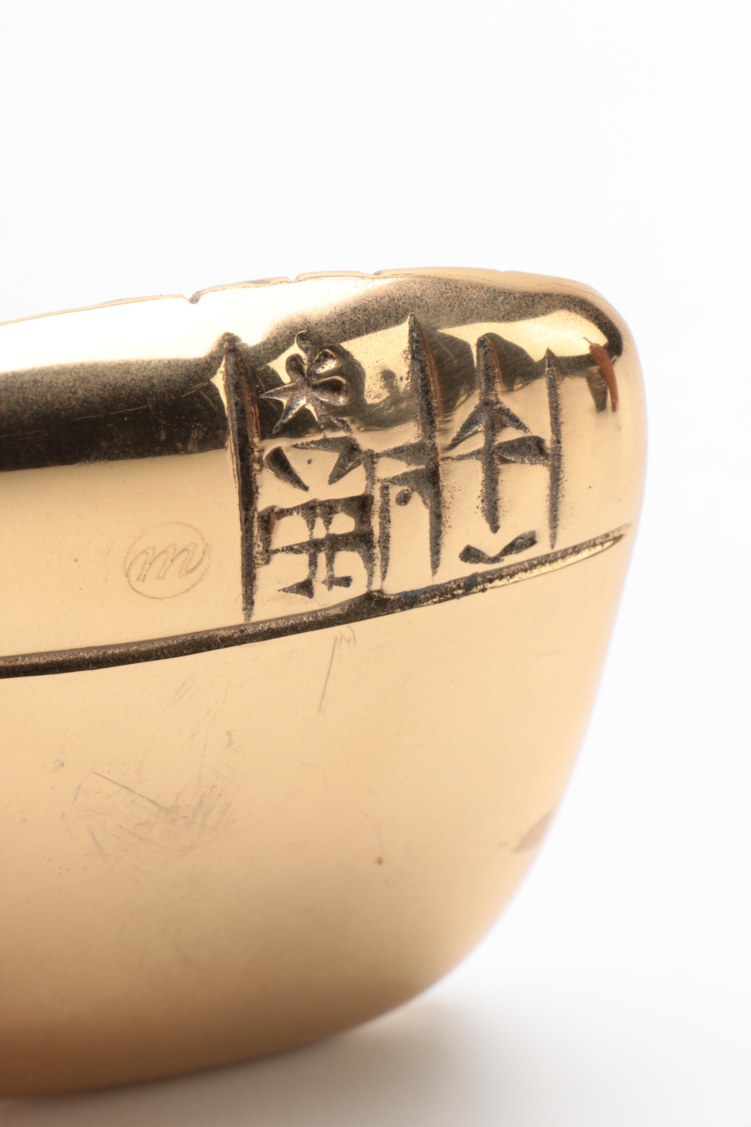 Paperweights, Walnut Vase, and Stone Décor including Orient & Flume