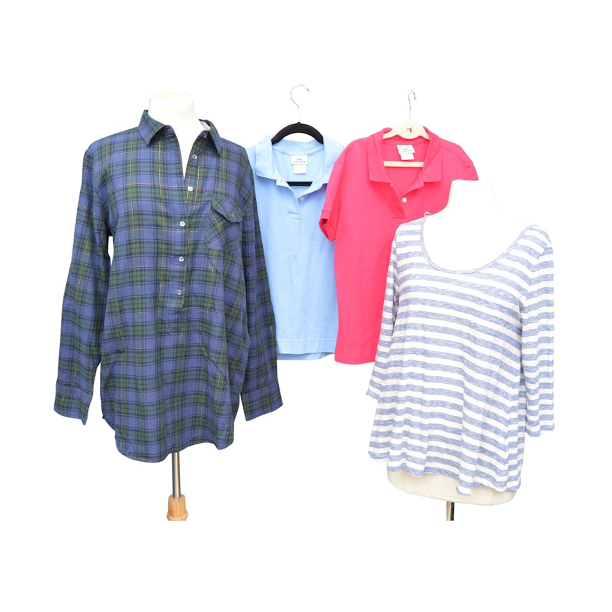 Women's Casual Tops with J. Crew, Izod