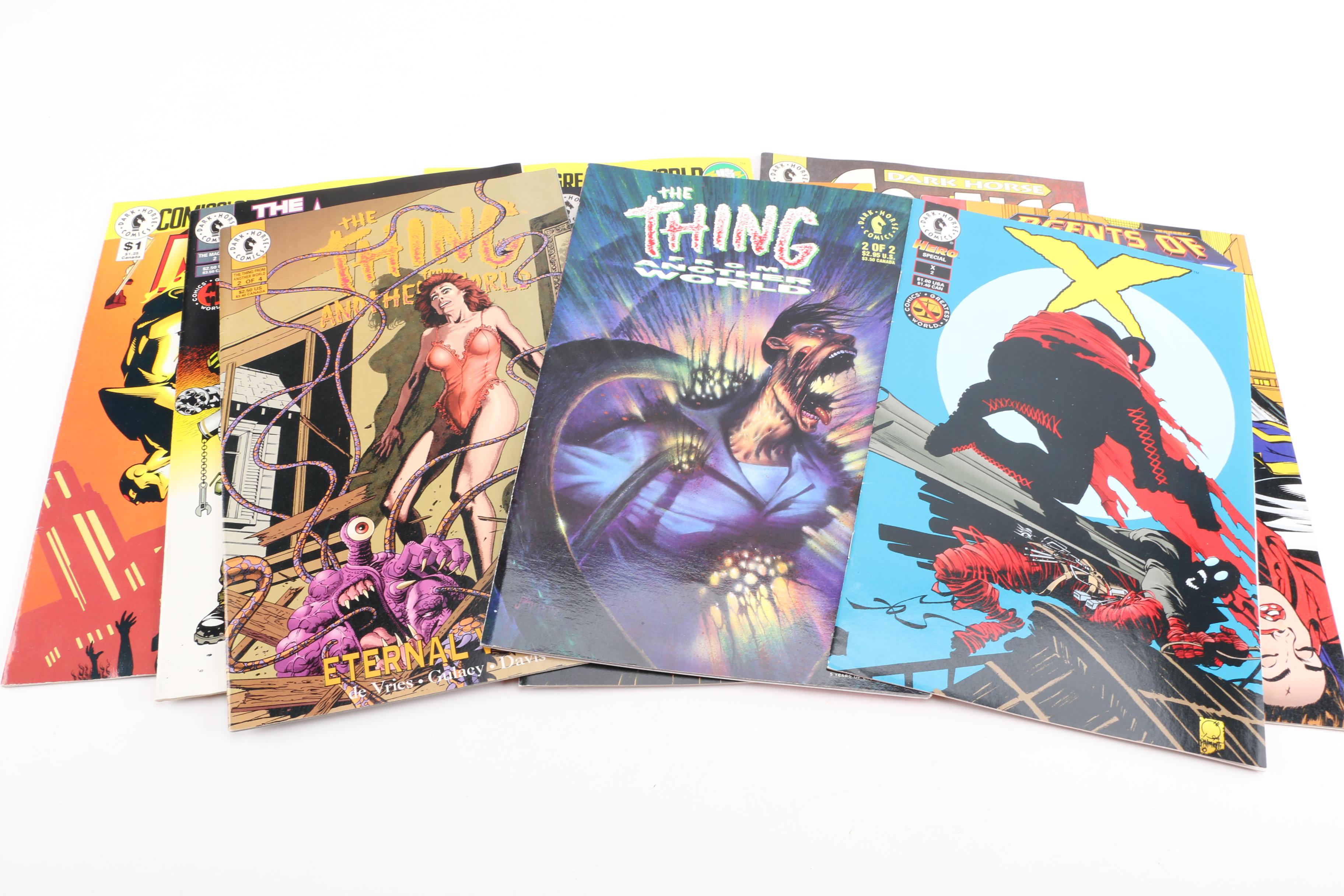 Modern Age Dark Horse Comic Books Including "Rebel" and "Mecha"