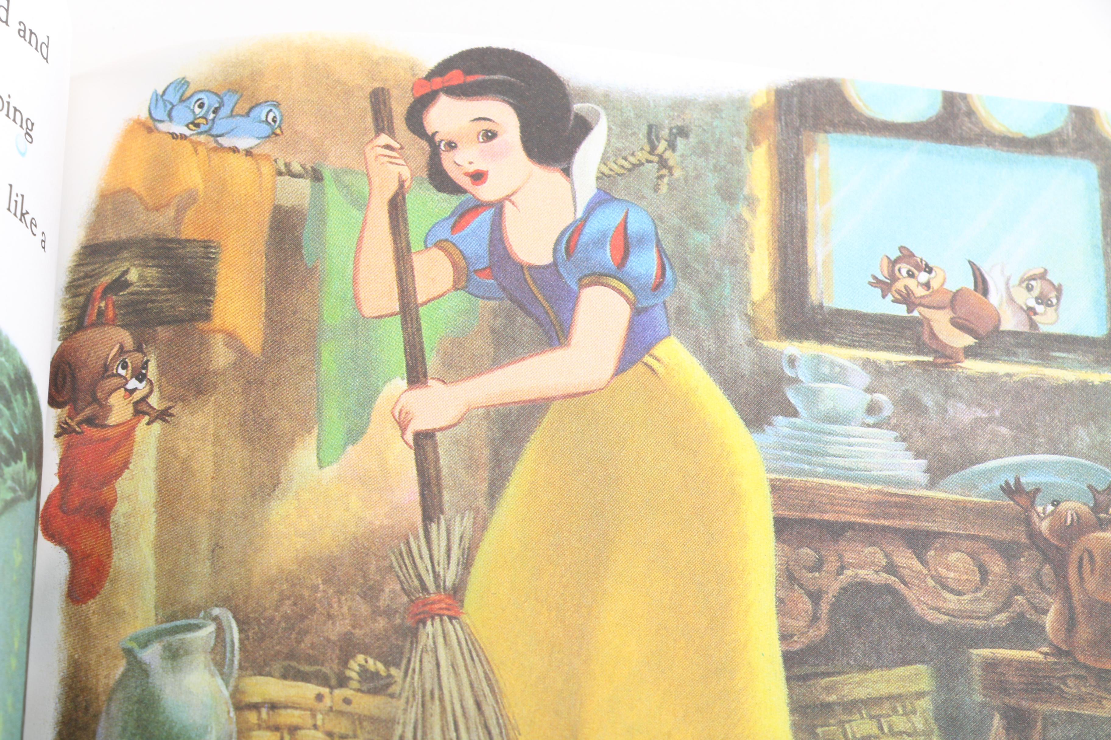 Little Golden Book "Snow White and the Seven Dwarfs" and Ornaments