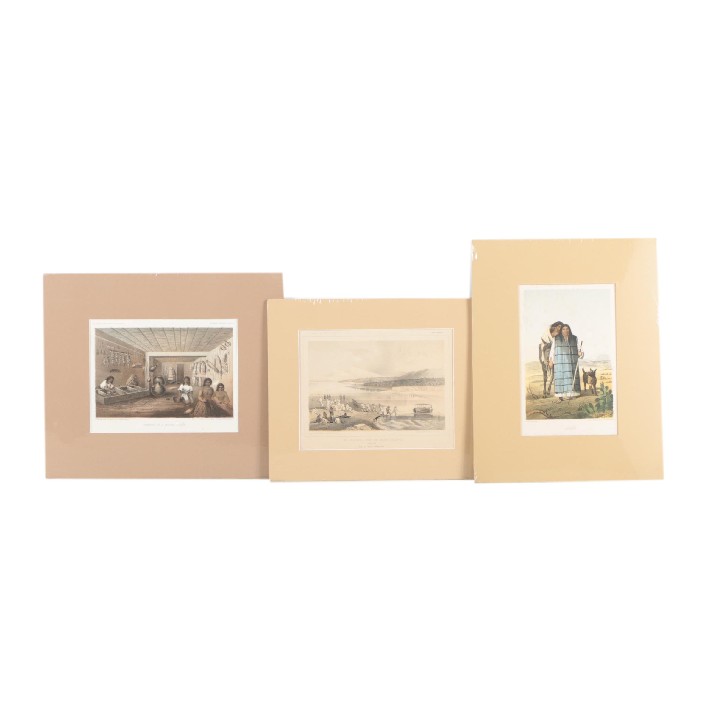 Vintage Western Themed Book Plates