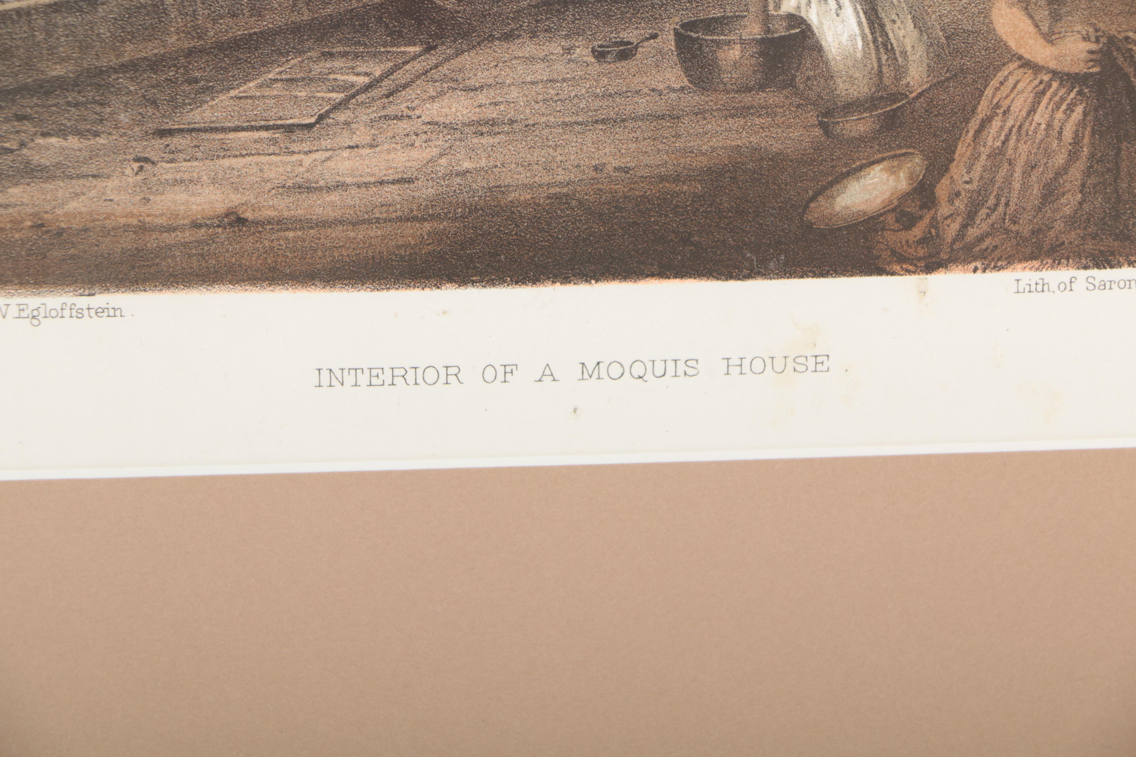 Vintage Western Themed Book Plates