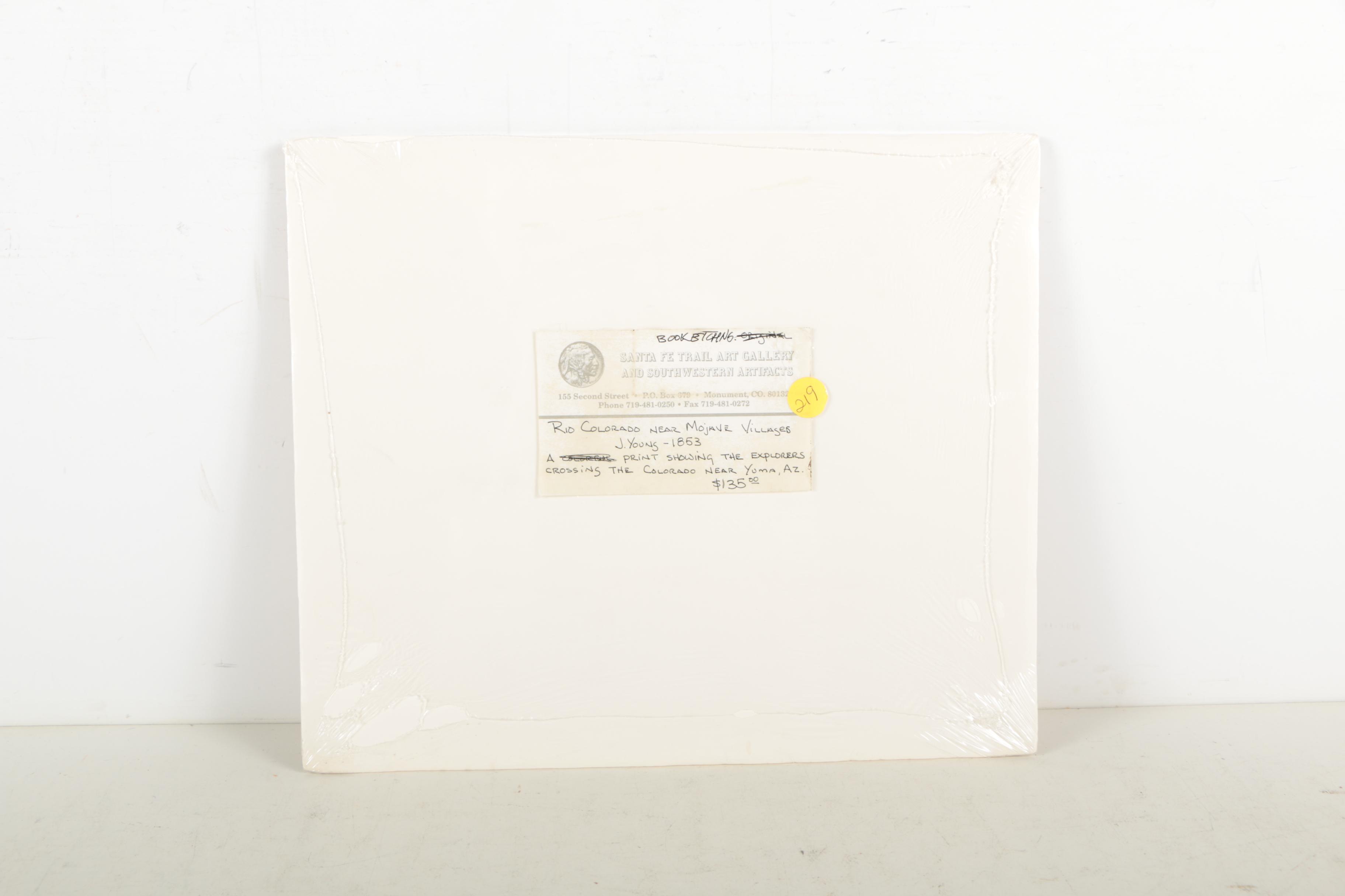 Vintage Western Themed Book Plates