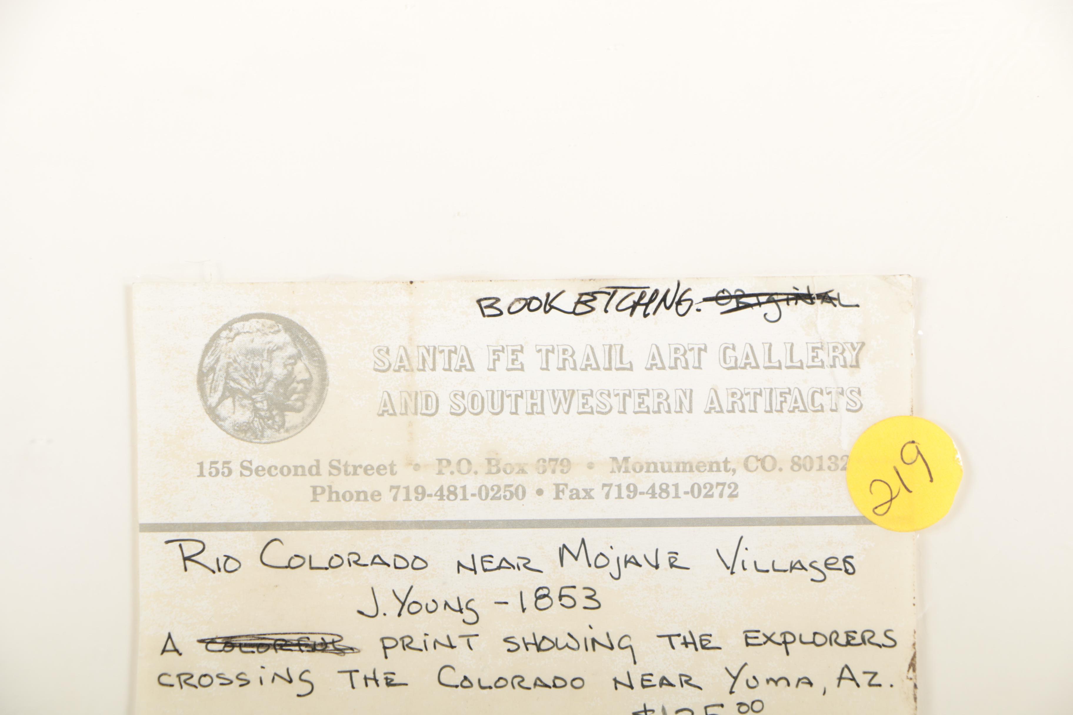 Vintage Western Themed Book Plates