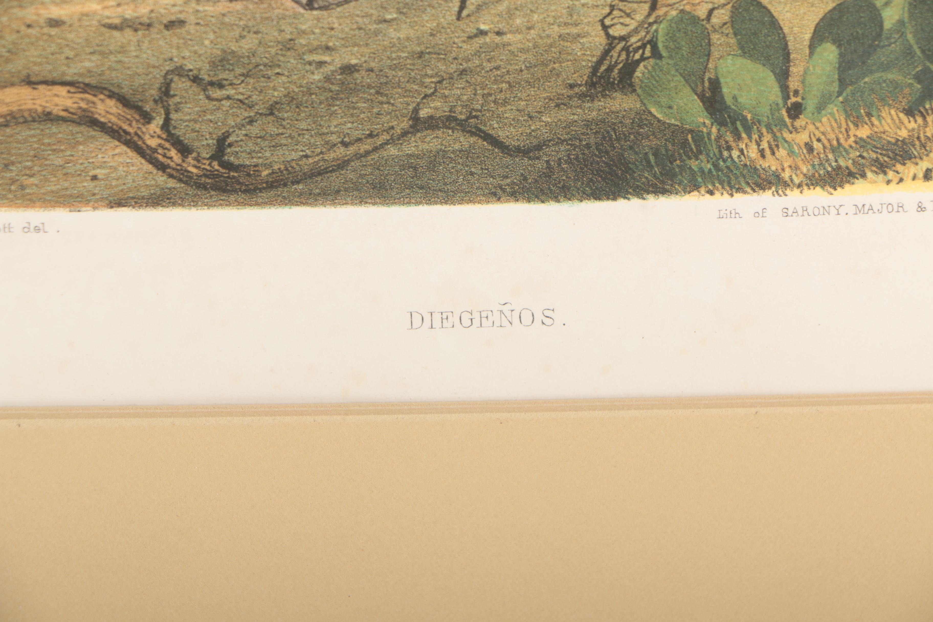 Vintage Western Themed Book Plates