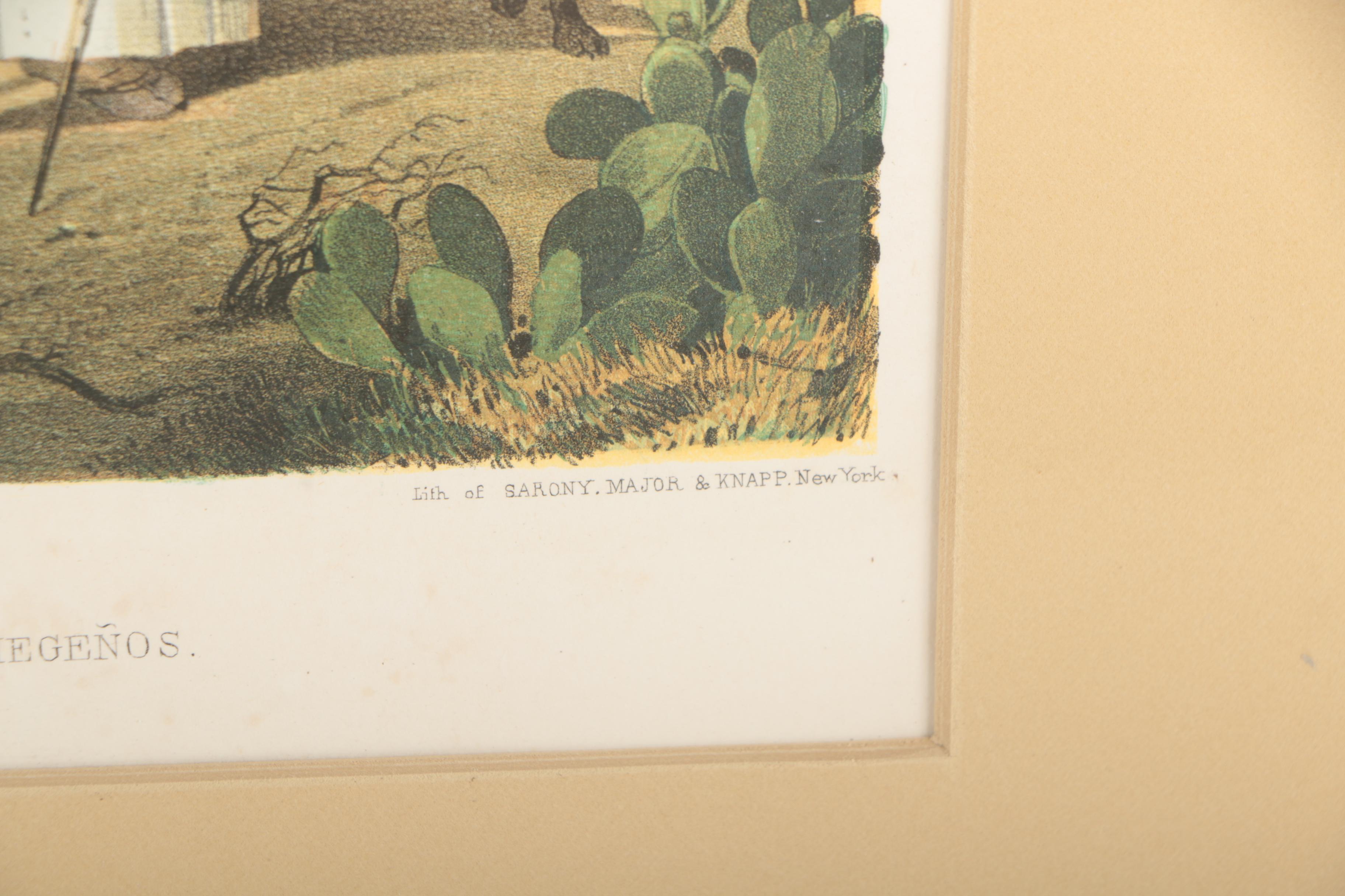 Vintage Western Themed Book Plates