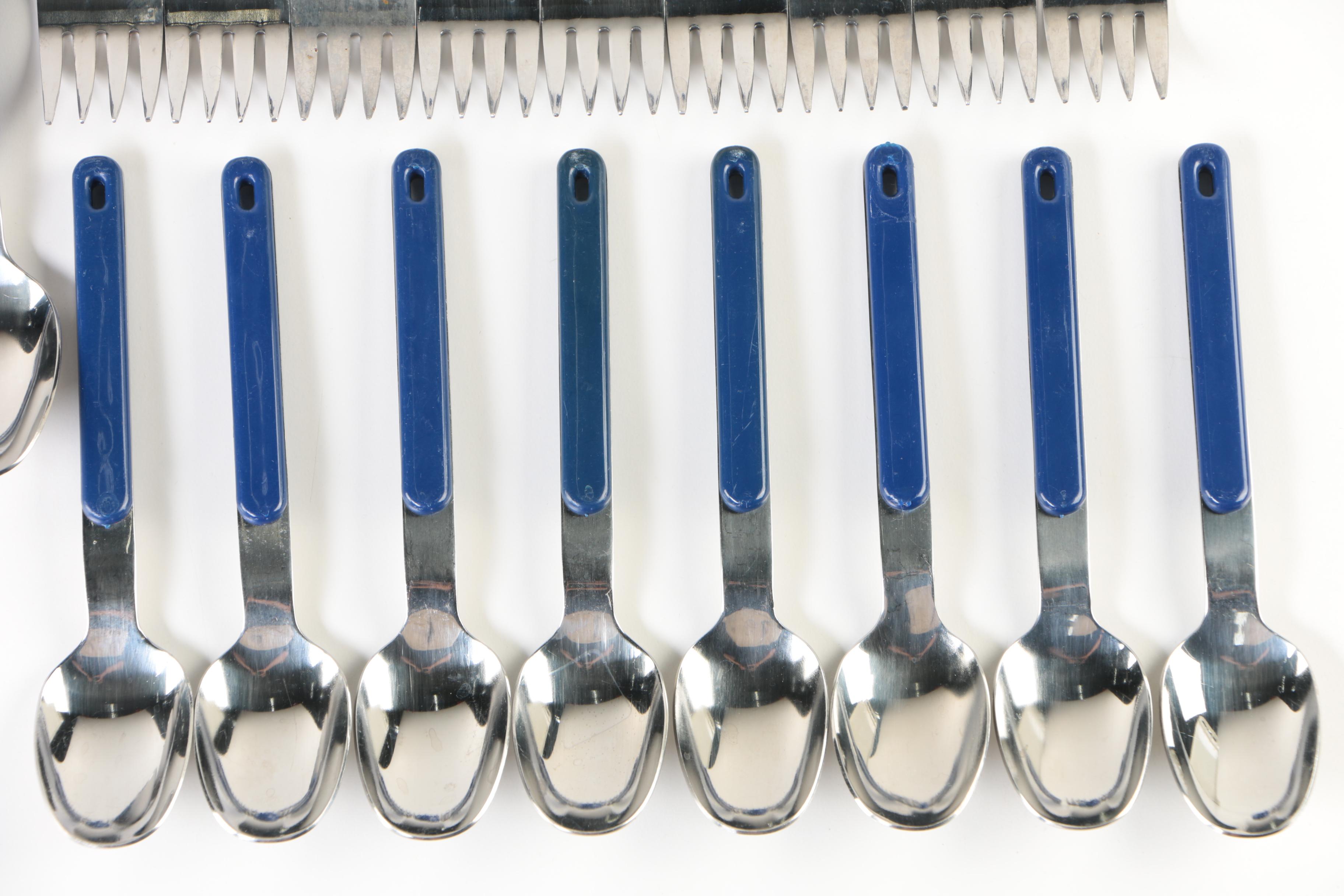 Northland Hanging Stainless Steel Flatware Set with Stand