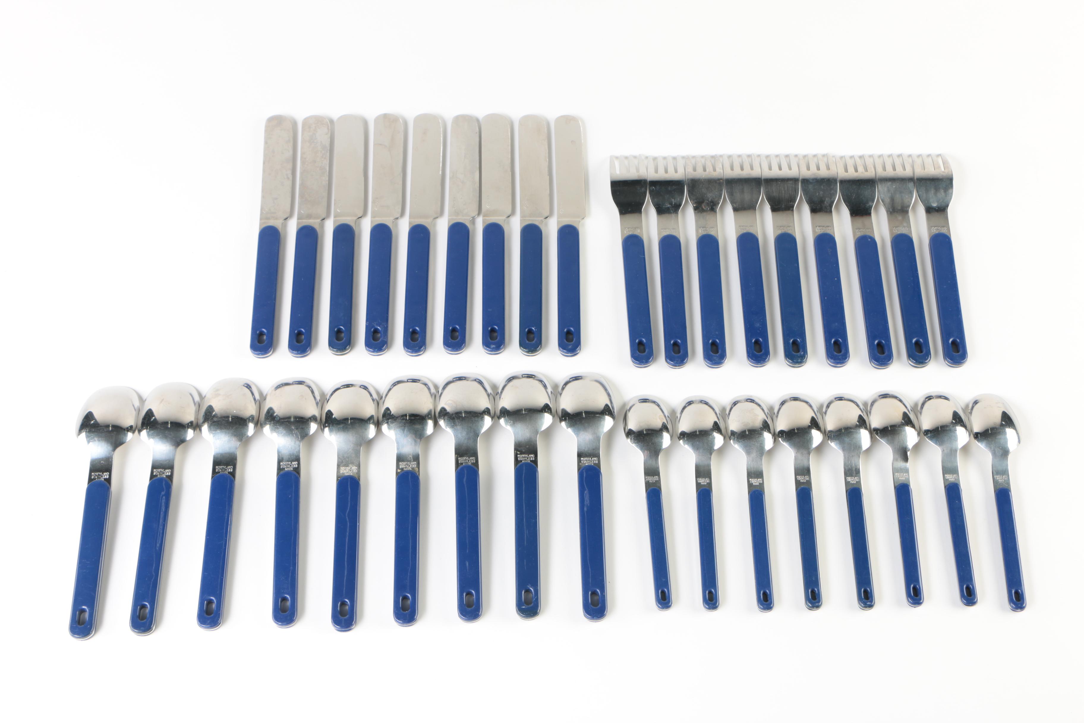 Northland Hanging Stainless Steel Flatware Set with Stand