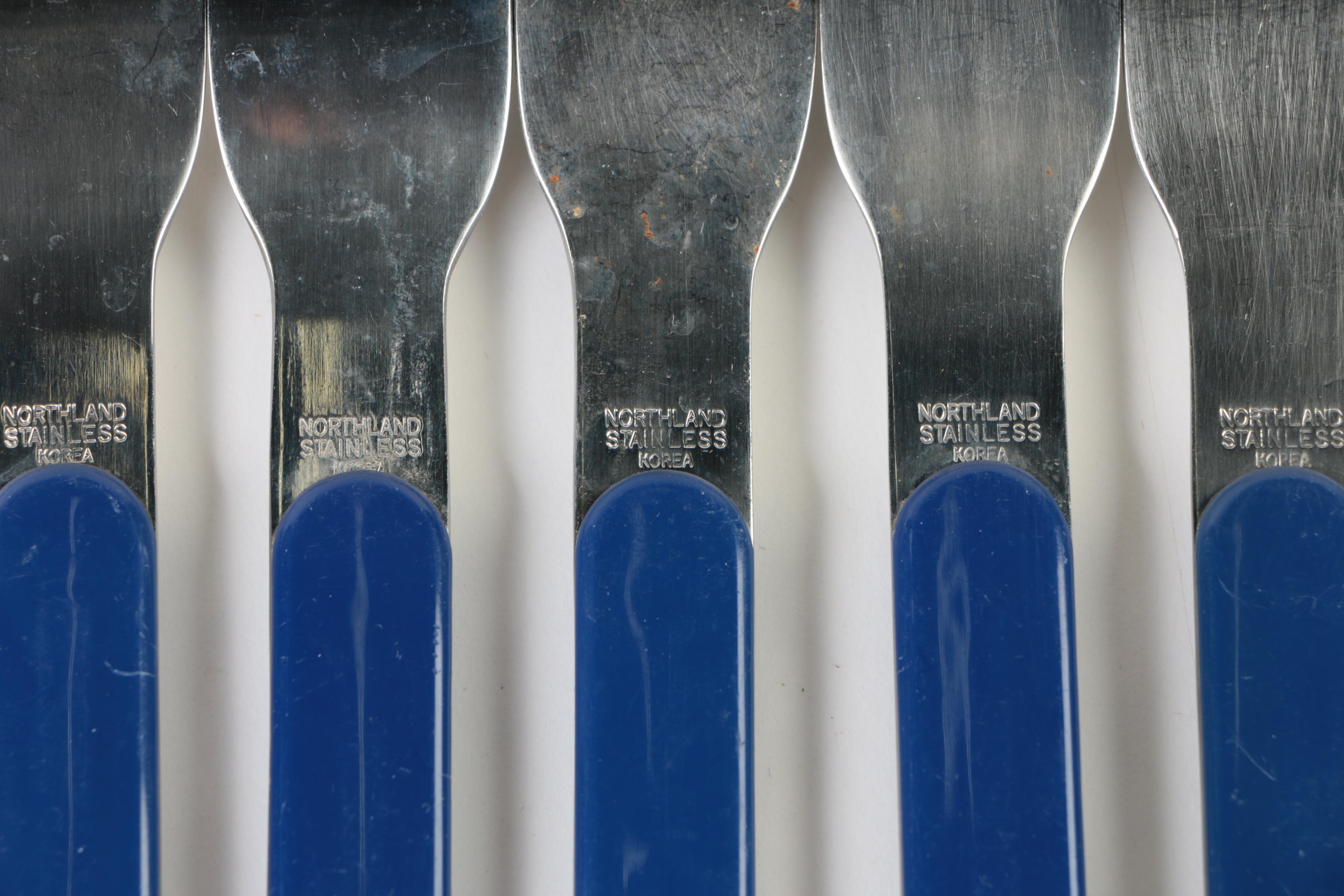 Northland Hanging Stainless Steel Flatware Set with Stand