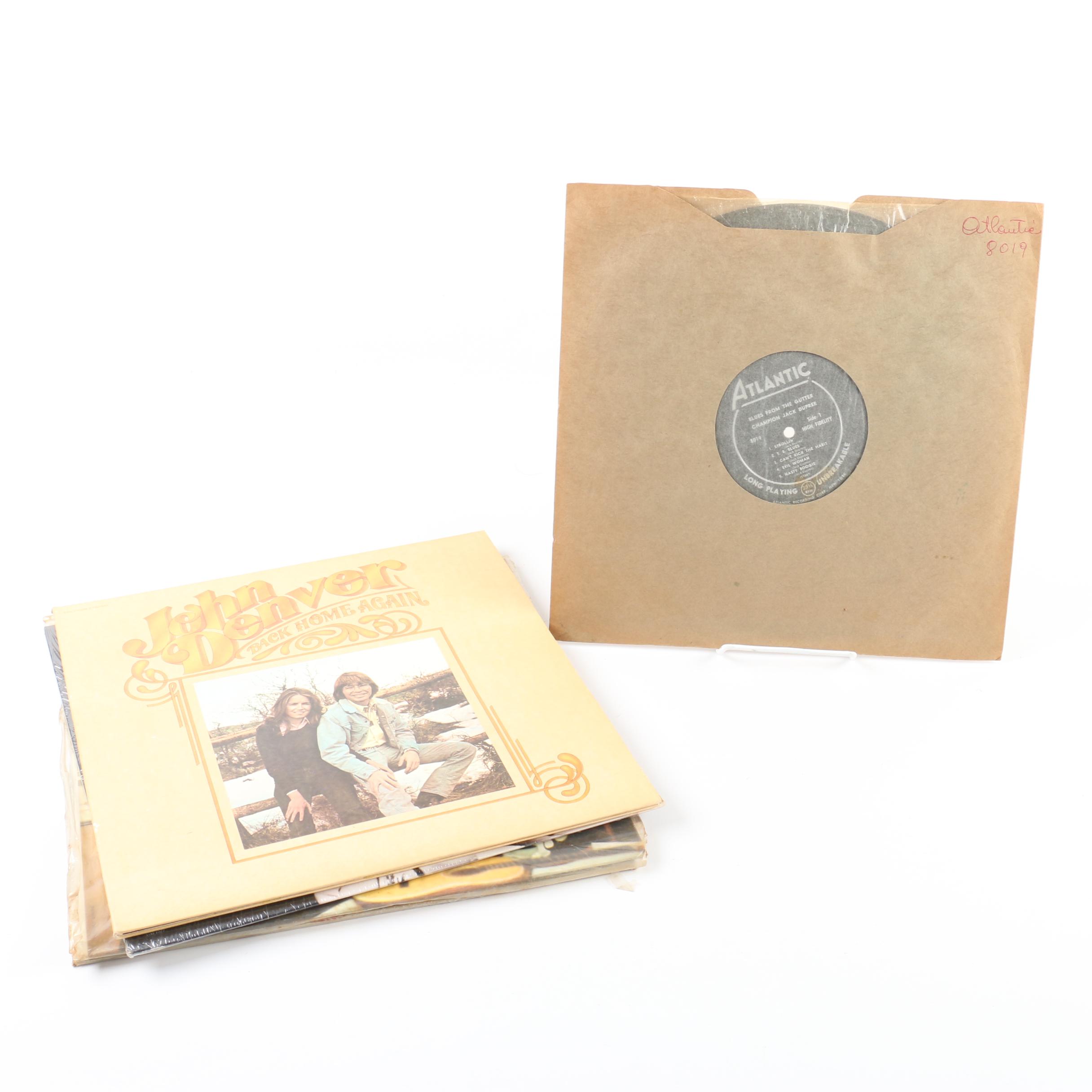 Singer Songwriter Album Assortment