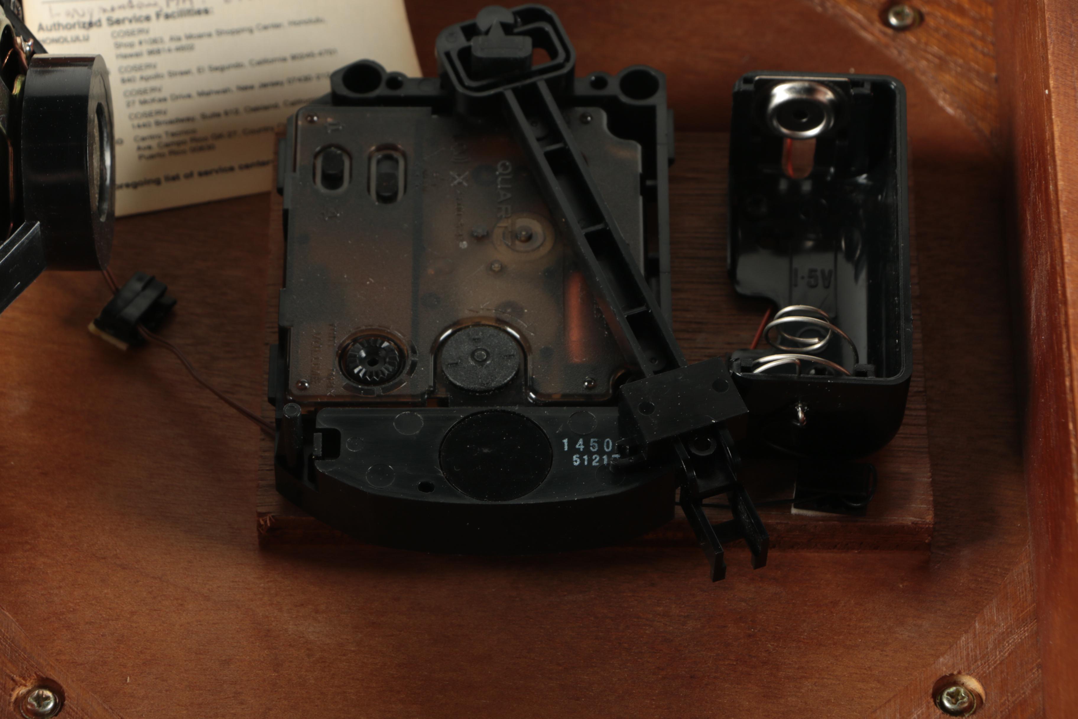 Seiko Schoolhouse Quartz Wall Clock with Chimes