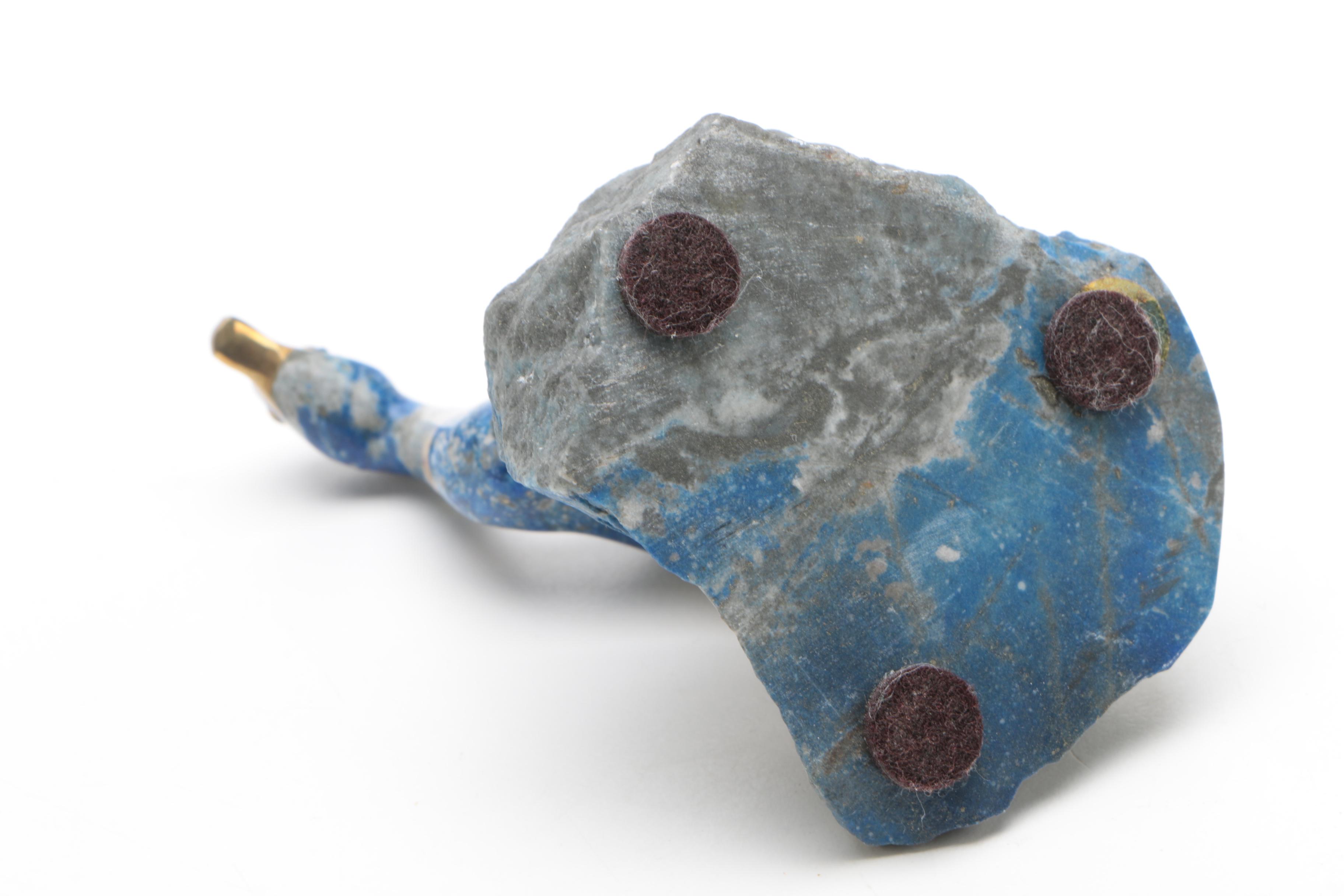 Soapstone and Sodalite Carvings of Ducks