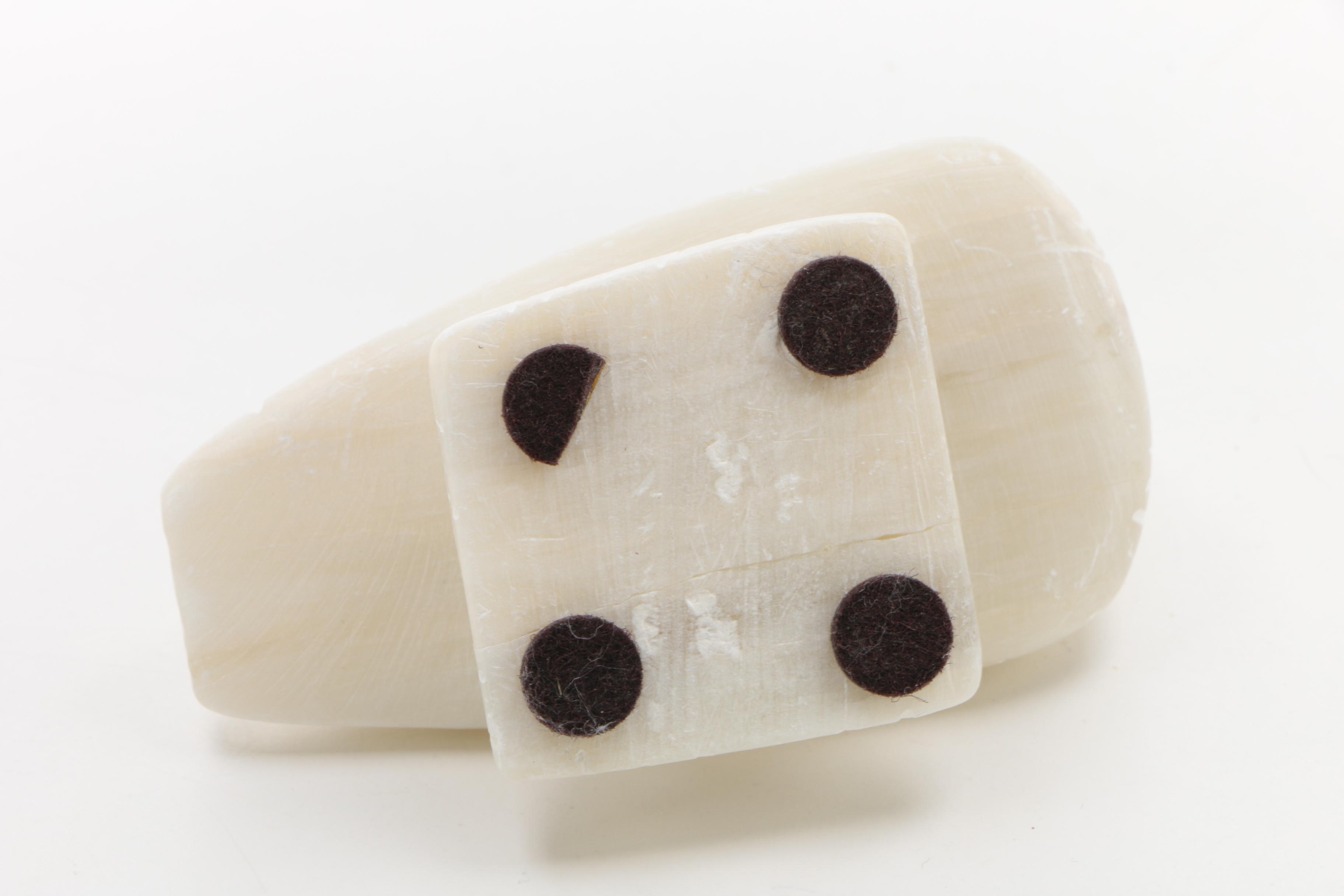 Soapstone and Sodalite Carvings of Ducks