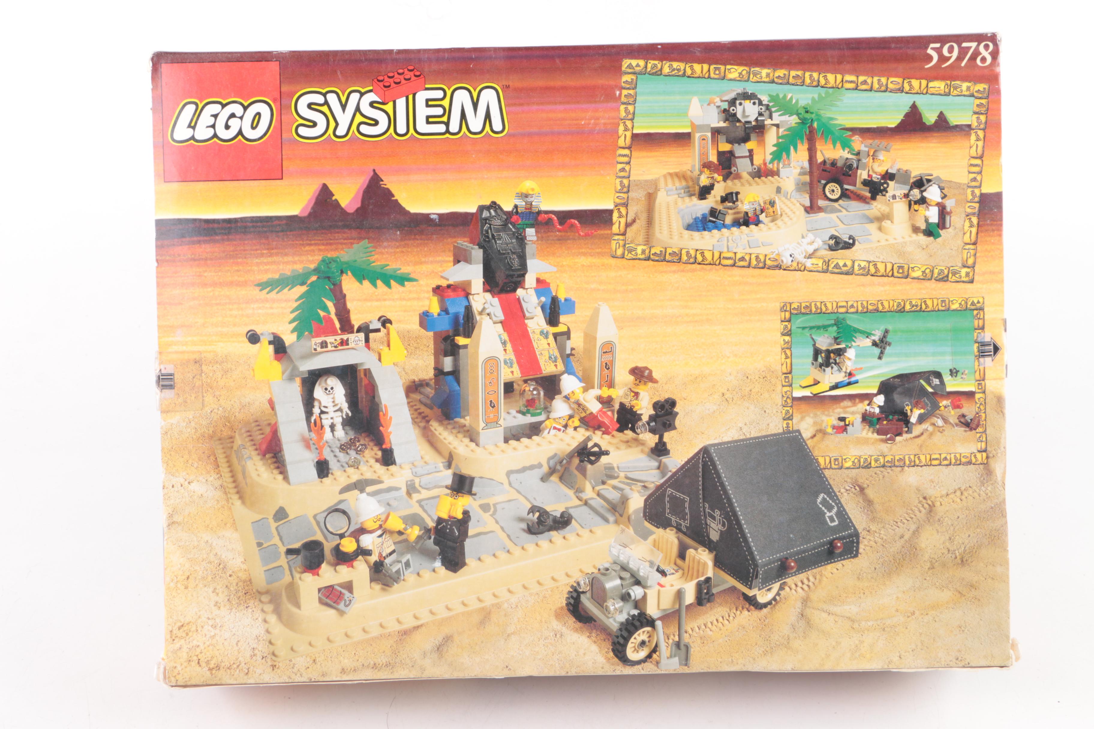 Lego Systems 5978, 6455, 7414 and 7418,