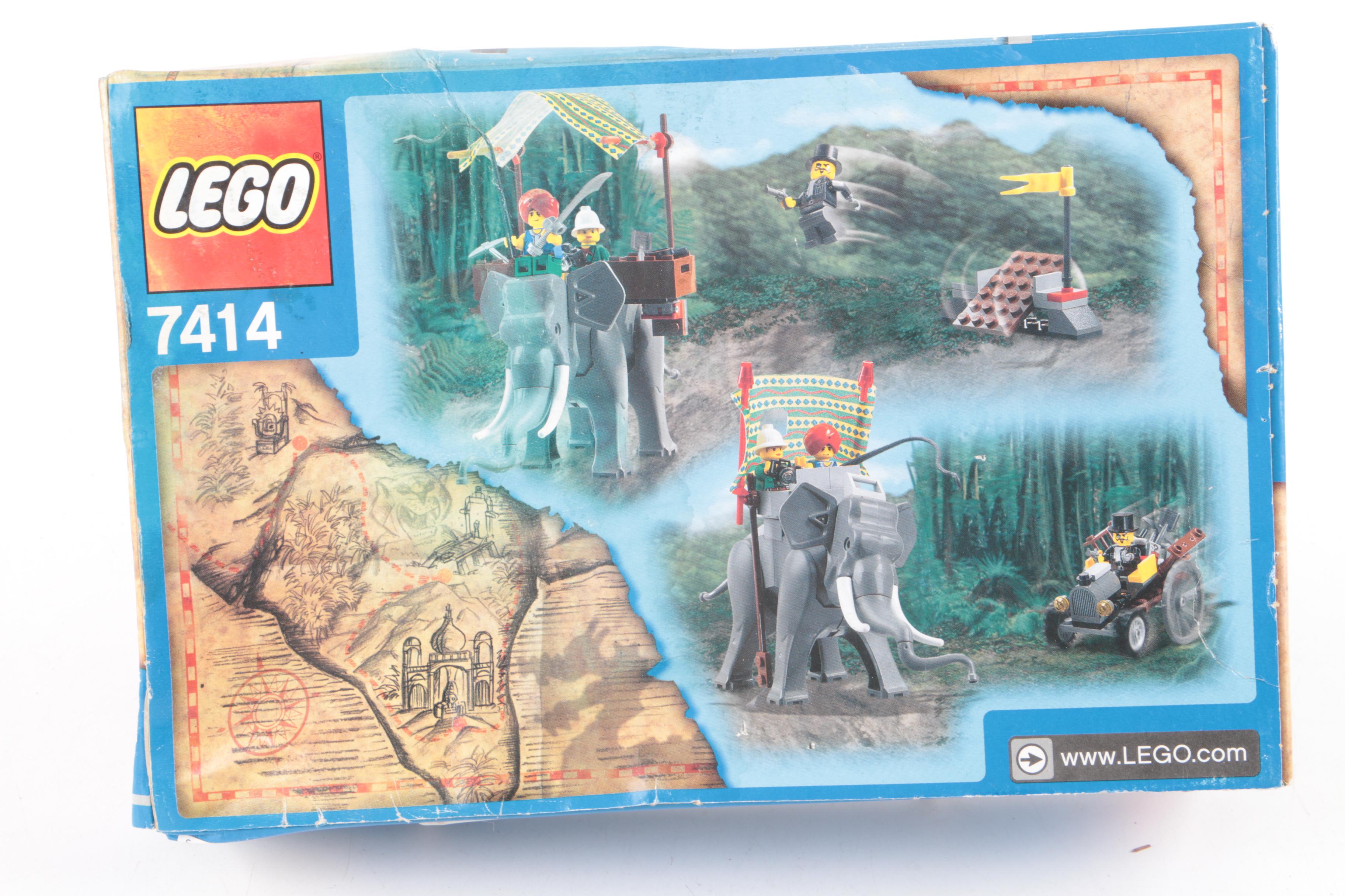 Lego Systems 5978, 6455, 7414 and 7418,