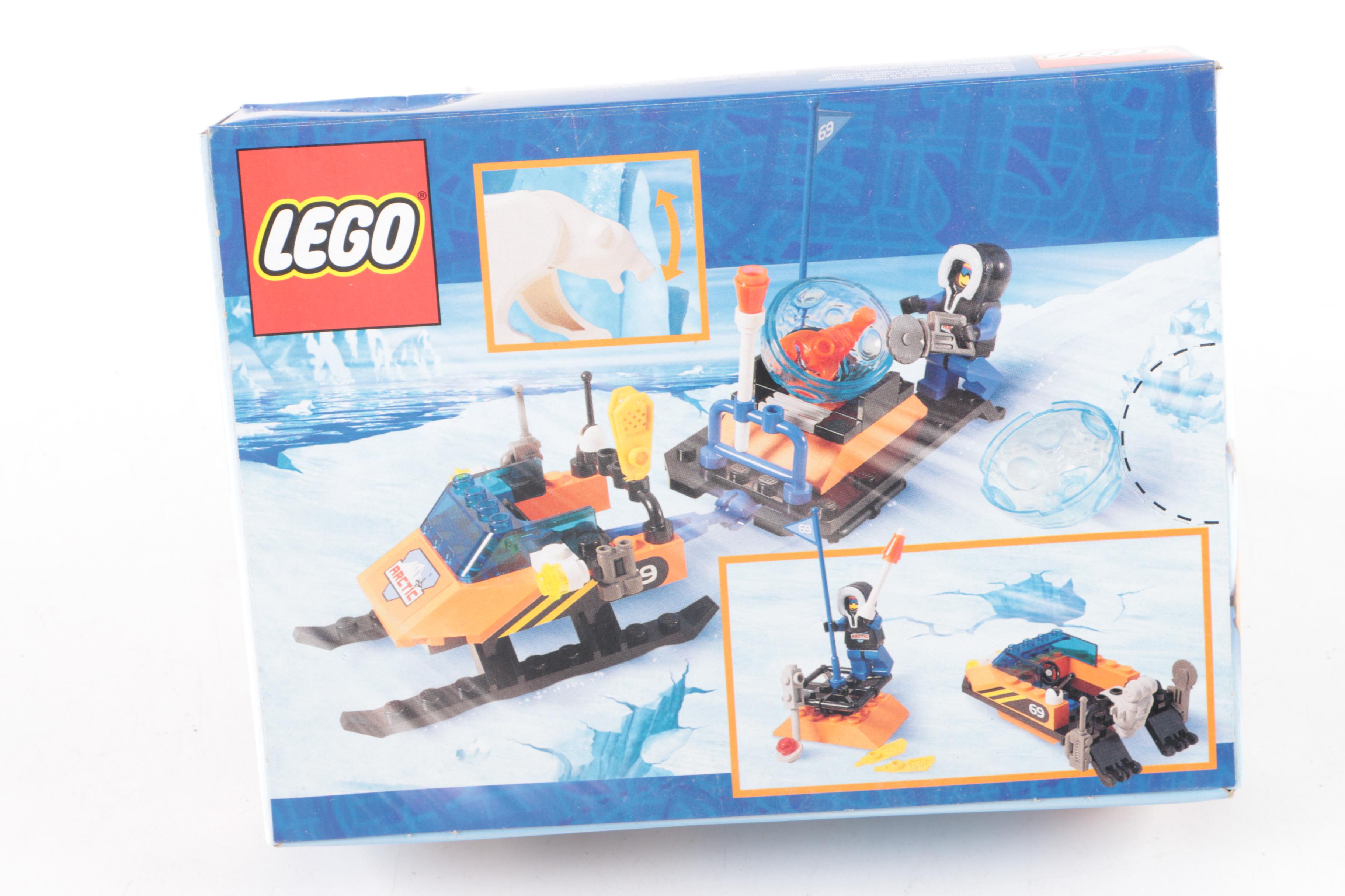 Lego Systems 5978, 6455, 7414 and 7418,